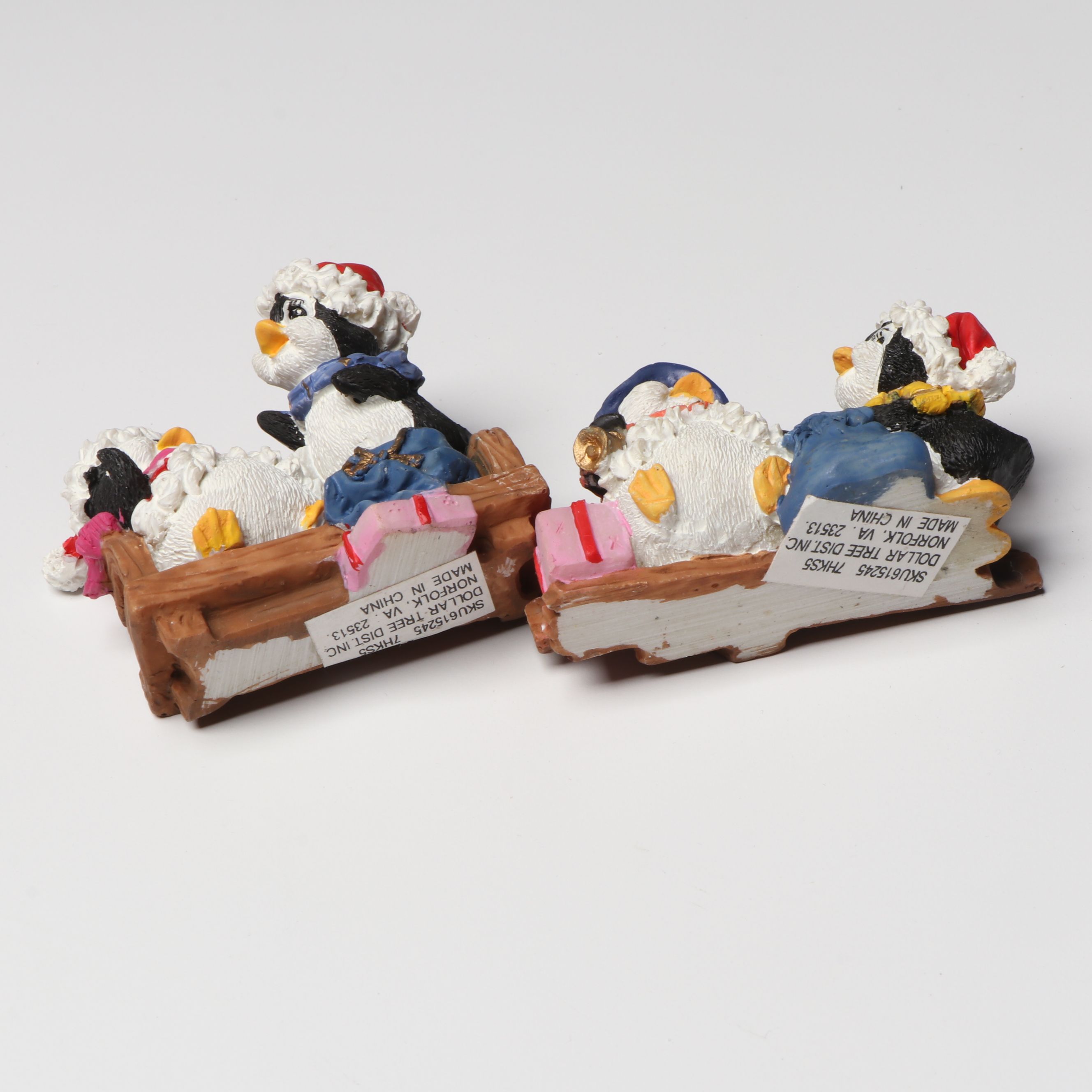 Assorted Anthropomorphic Penguin Figurines