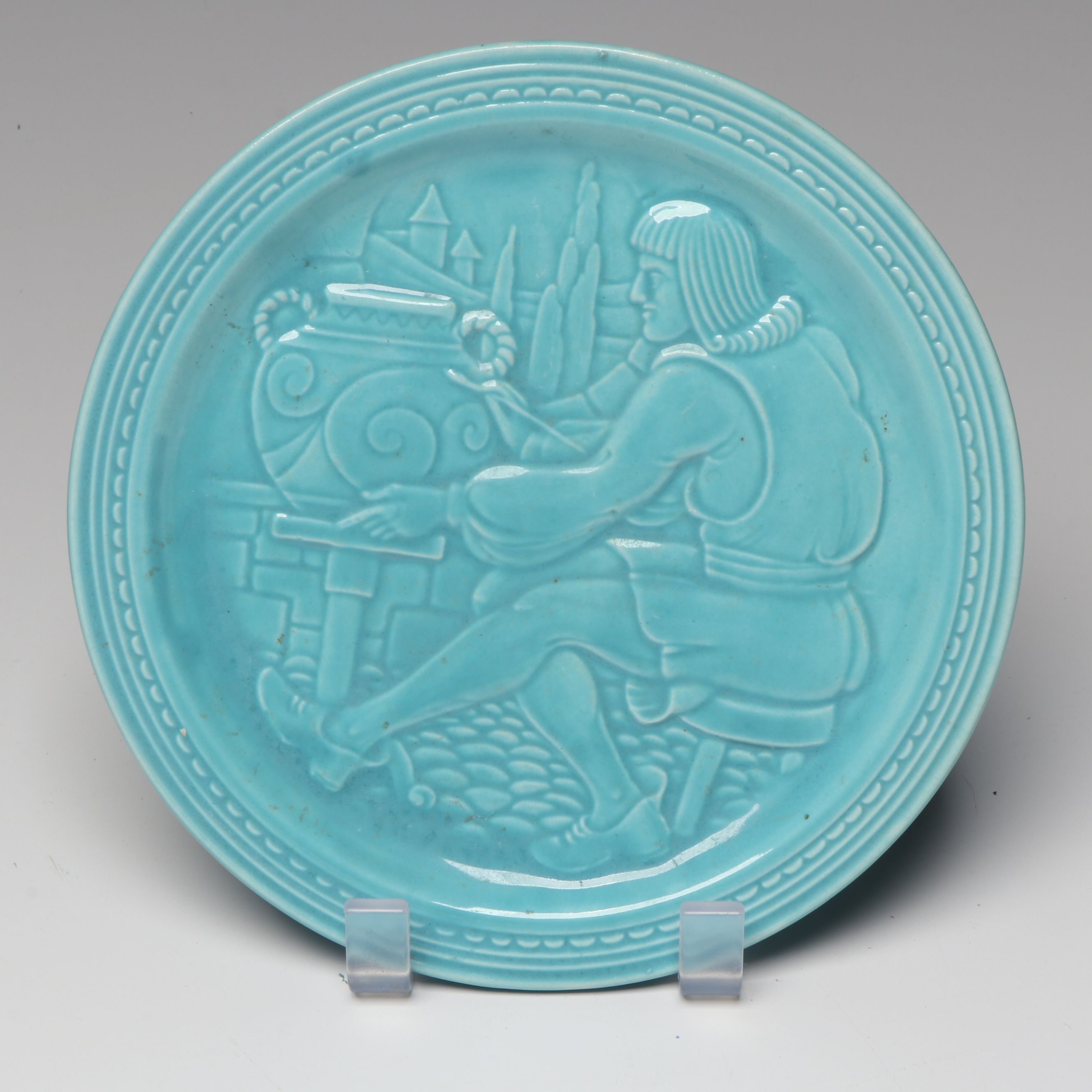 Homer Laughlin "American Potter" Plate, Handblown Glass Wine Decanter and More