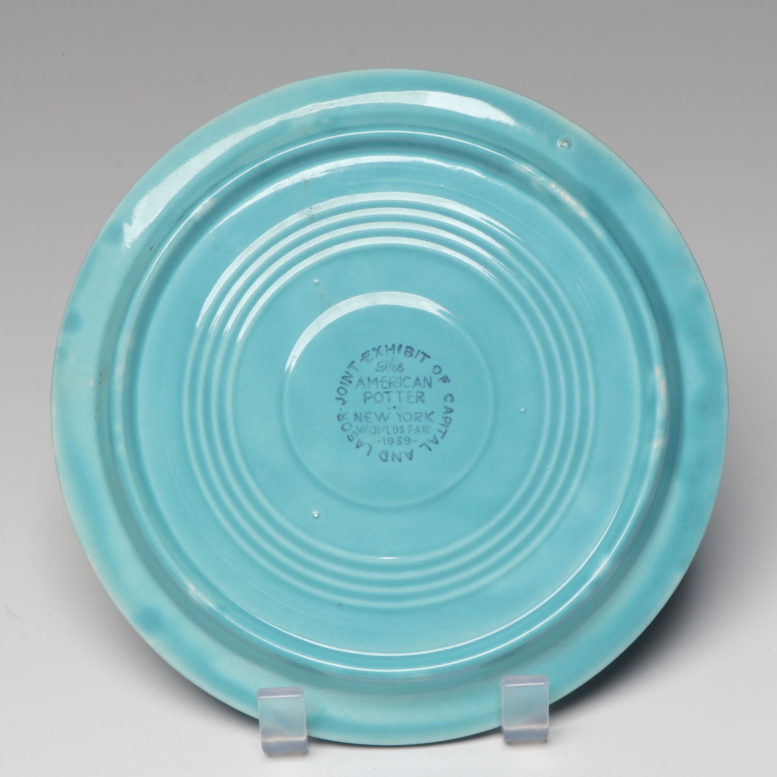 Homer Laughlin "American Potter" Plate, Handblown Glass Wine Decanter and More