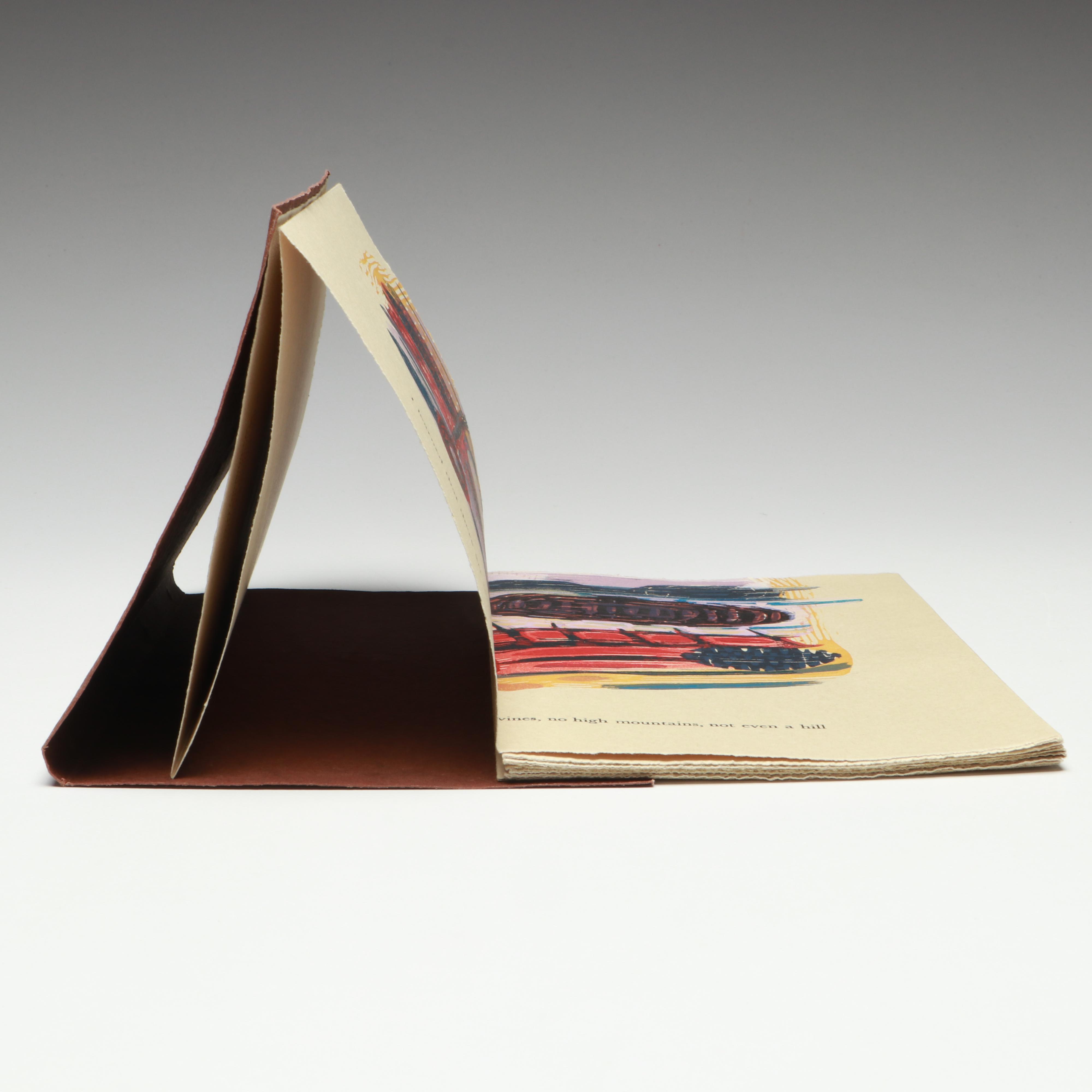 Signed Karen Kunc Illustrated "On This Land" by Lenora Castillo, 1996