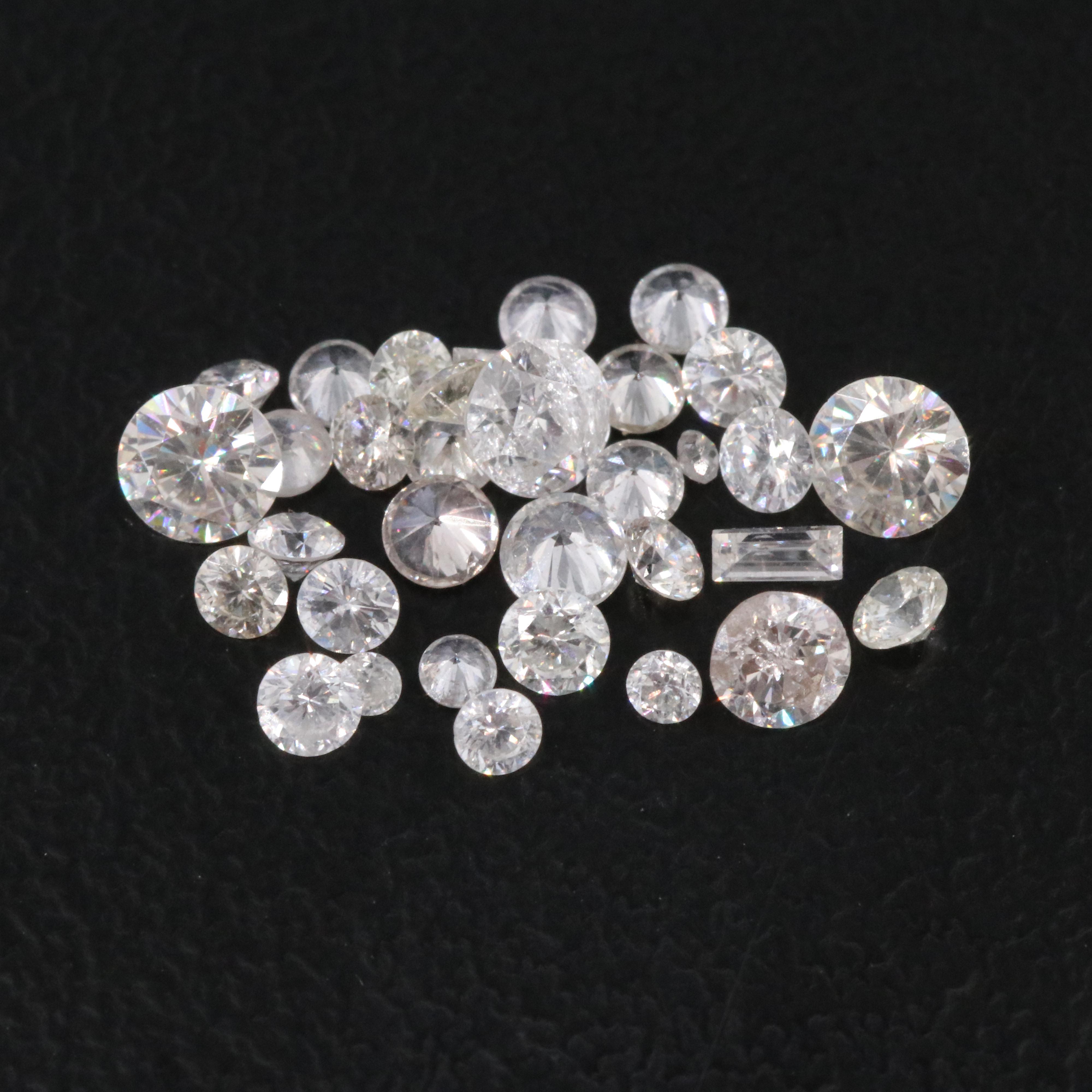 Loose 1.03 CTW Diamond Lot