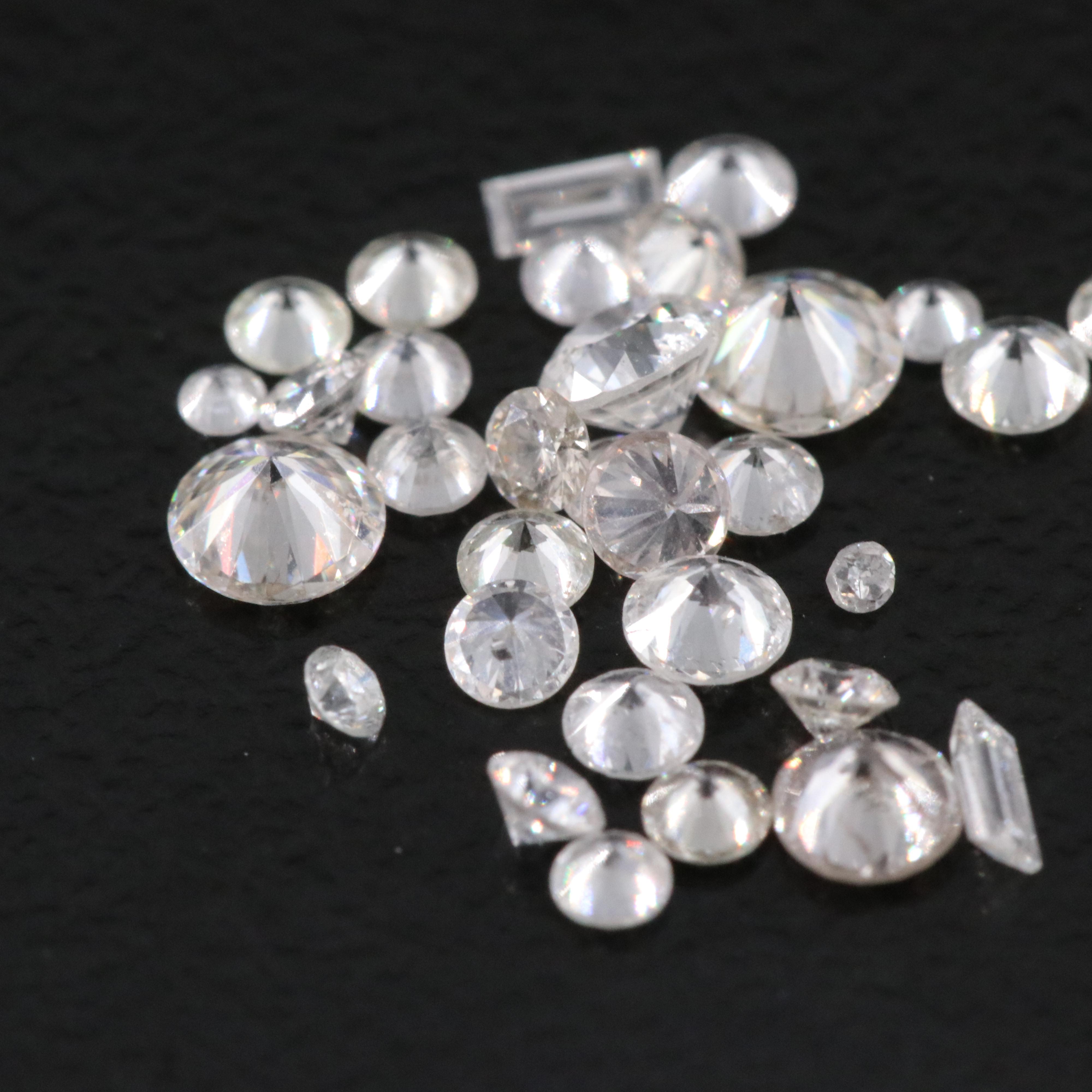 Loose 1.03 CTW Diamond Lot