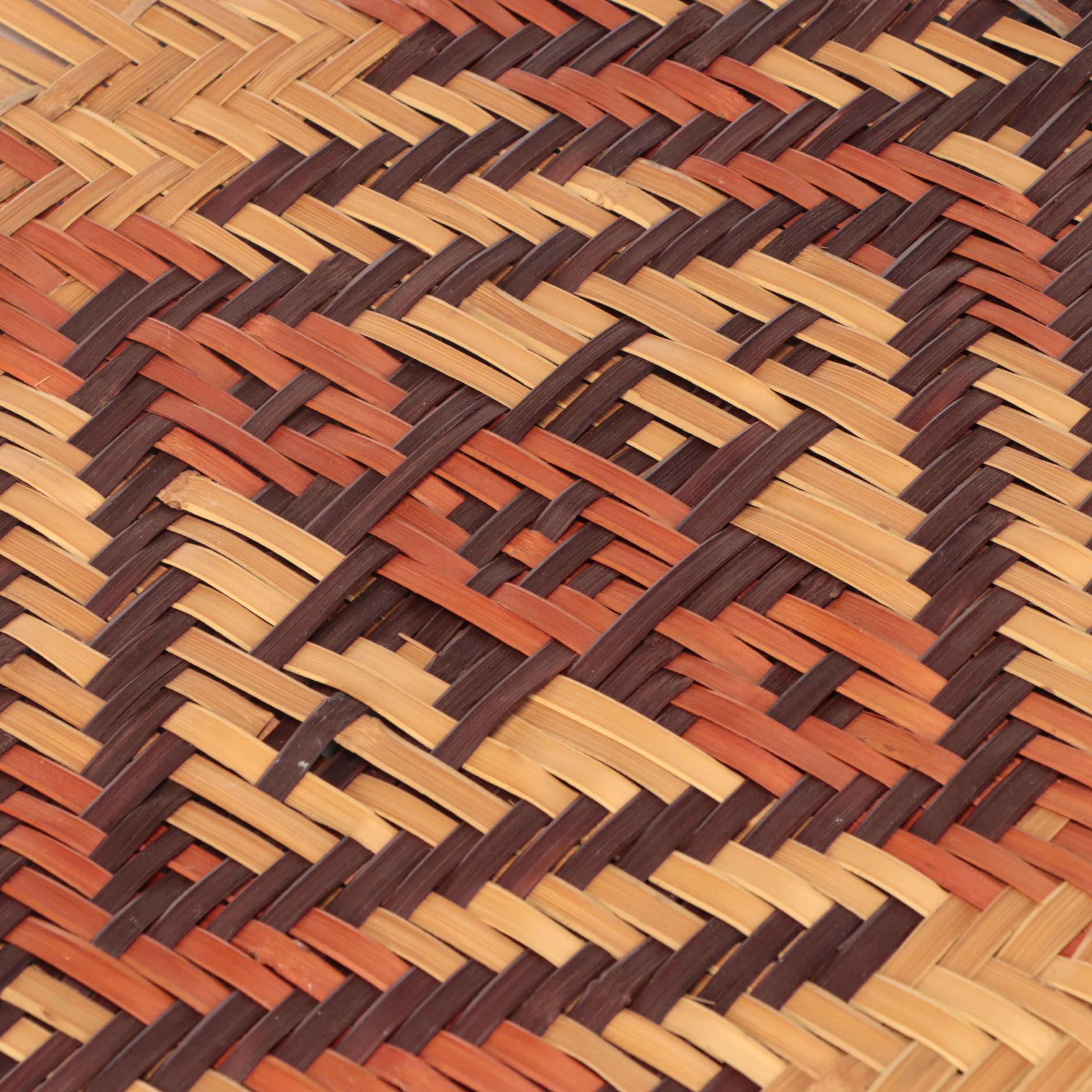 Cherokee Flat Woven River Cane Mat