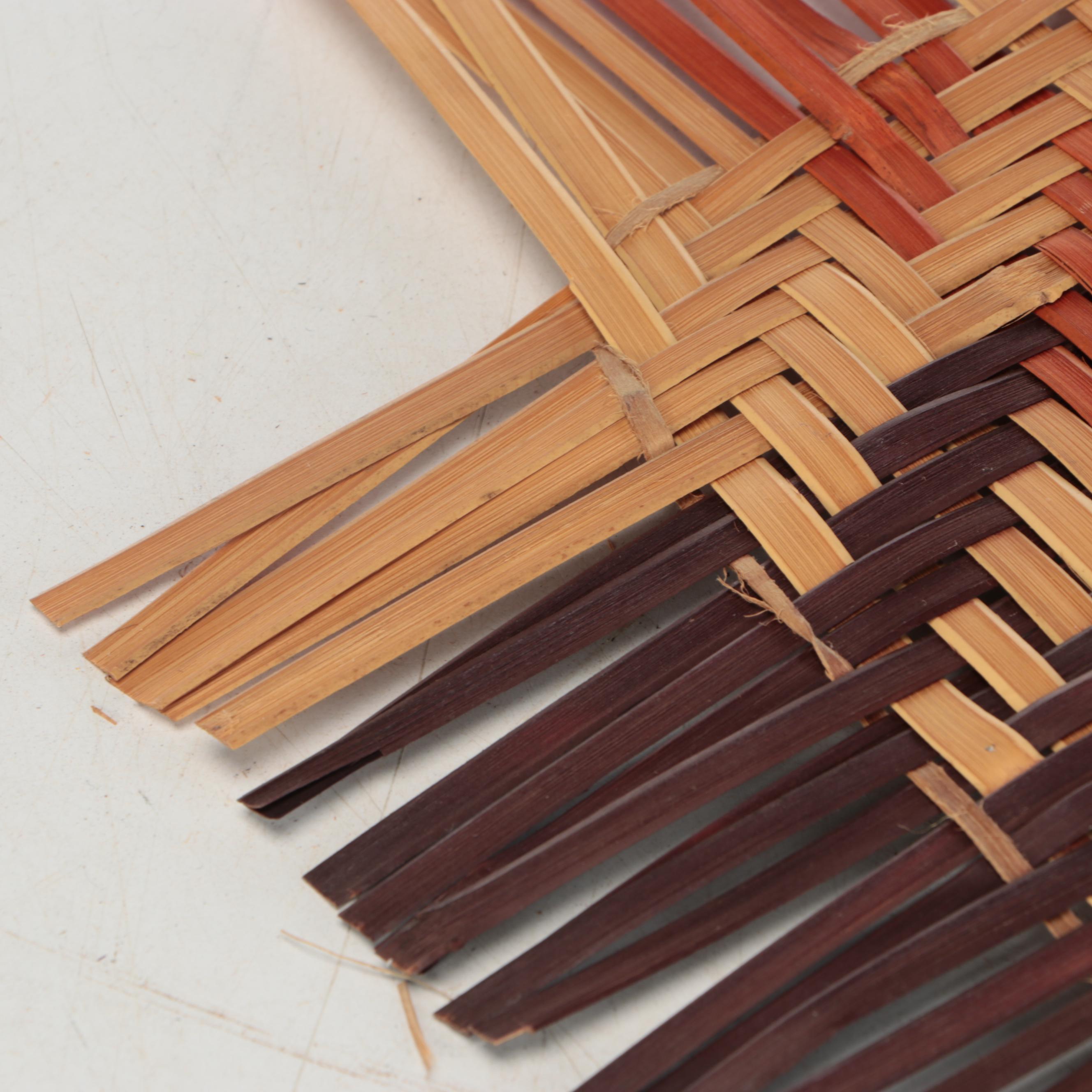 Cherokee Flat Woven River Cane Mat