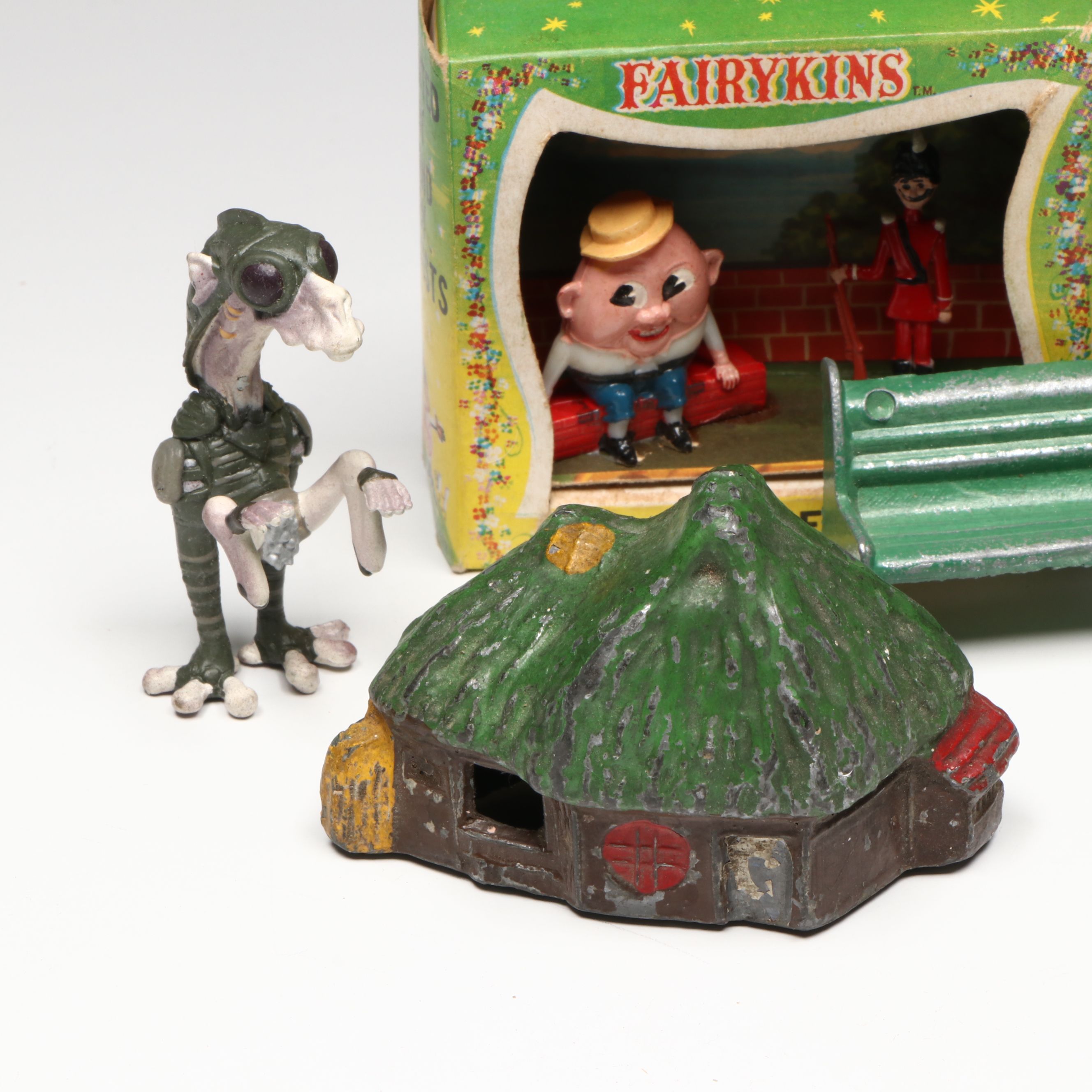 "Fairykins" TV Scenes by Marx with More Vintage Toys and Figurines