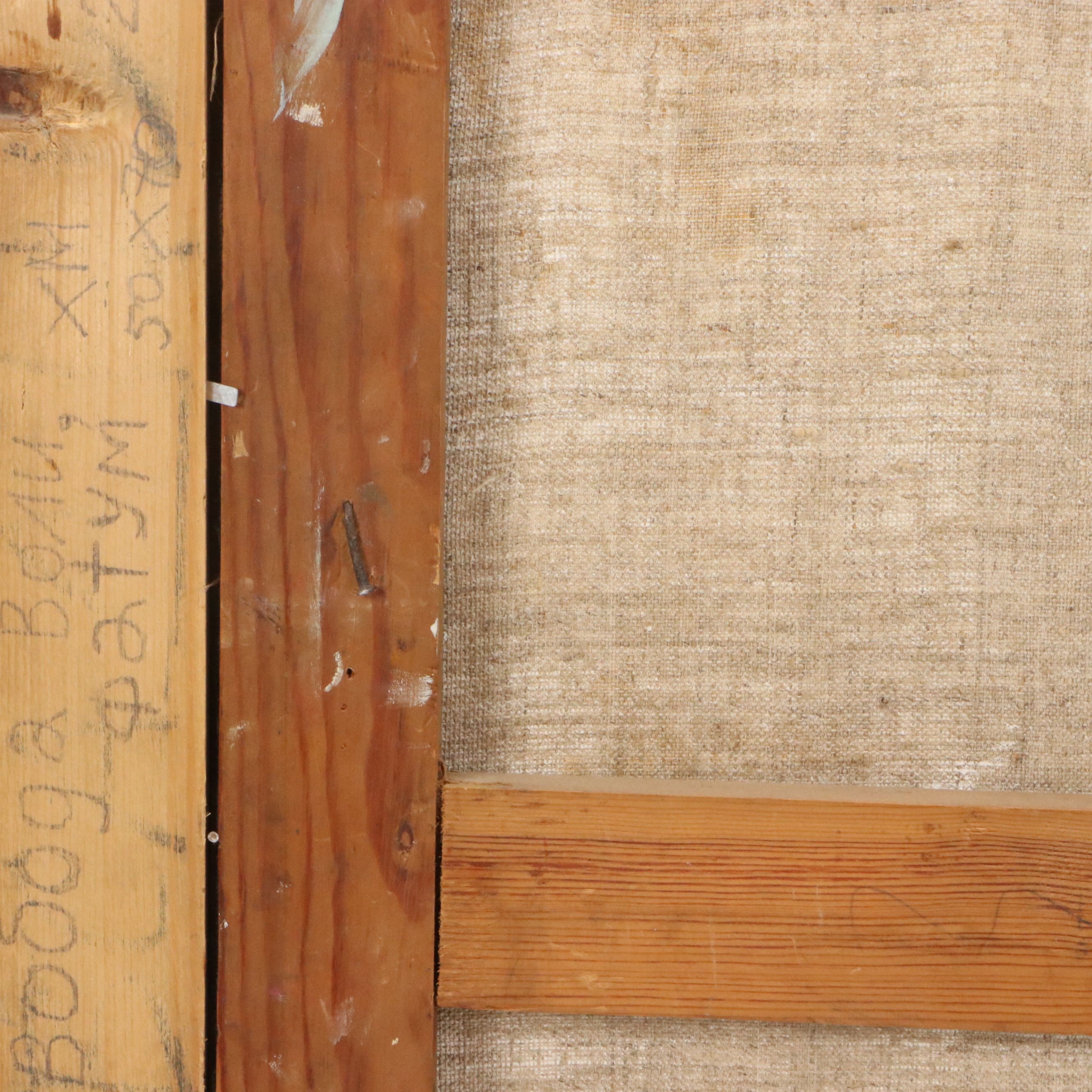 Nikolay Manuylov "Kuk" Surrealist Mixed Media Painting, 2001-2002