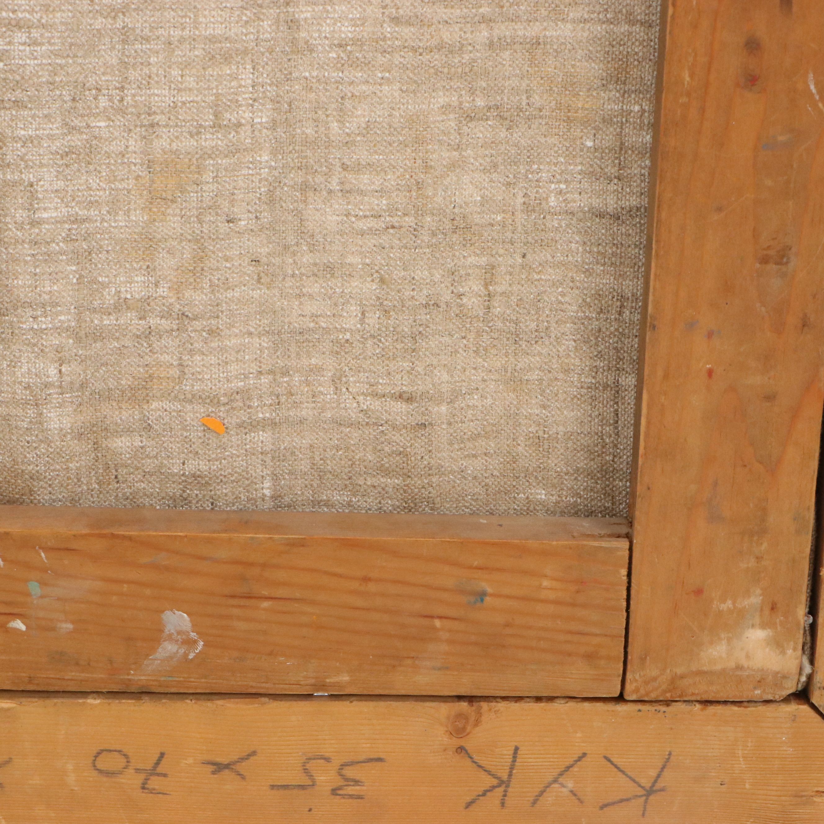 Nikolay Manuylov "Kuk" Surrealist Mixed Media Painting, 2001-2002