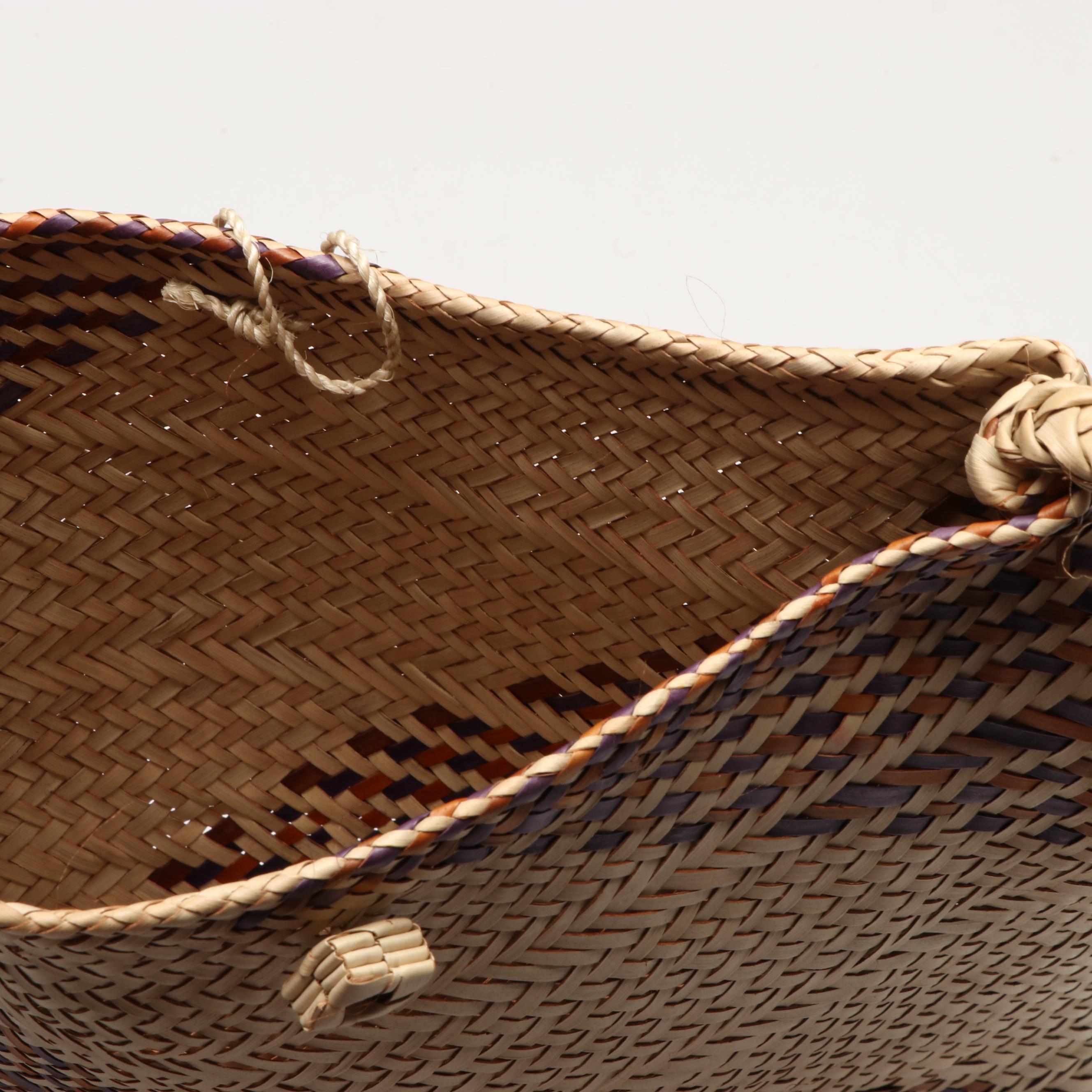 Mozambican Handwoven Palm Handbags