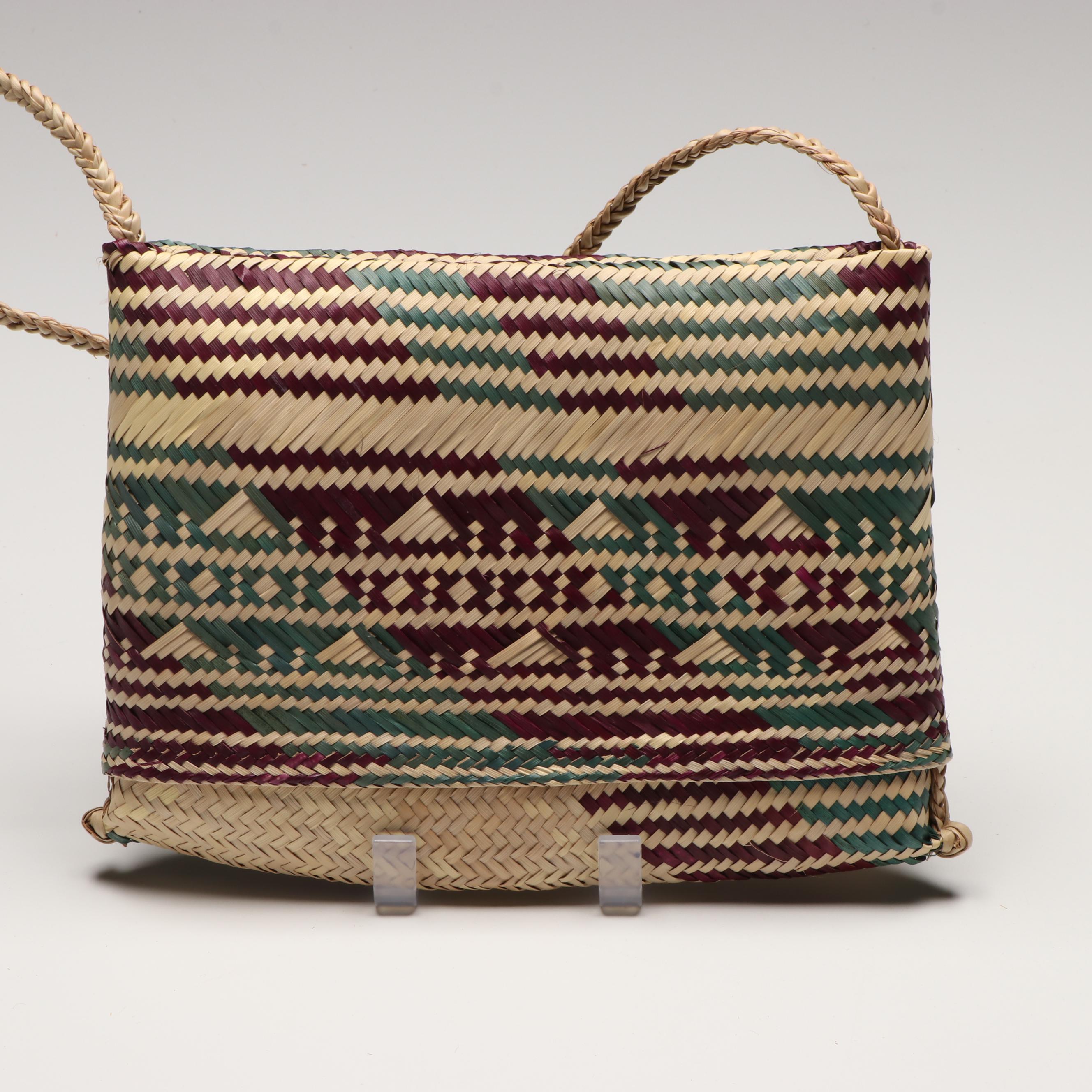 Mozambican Handwoven Palm Handbags