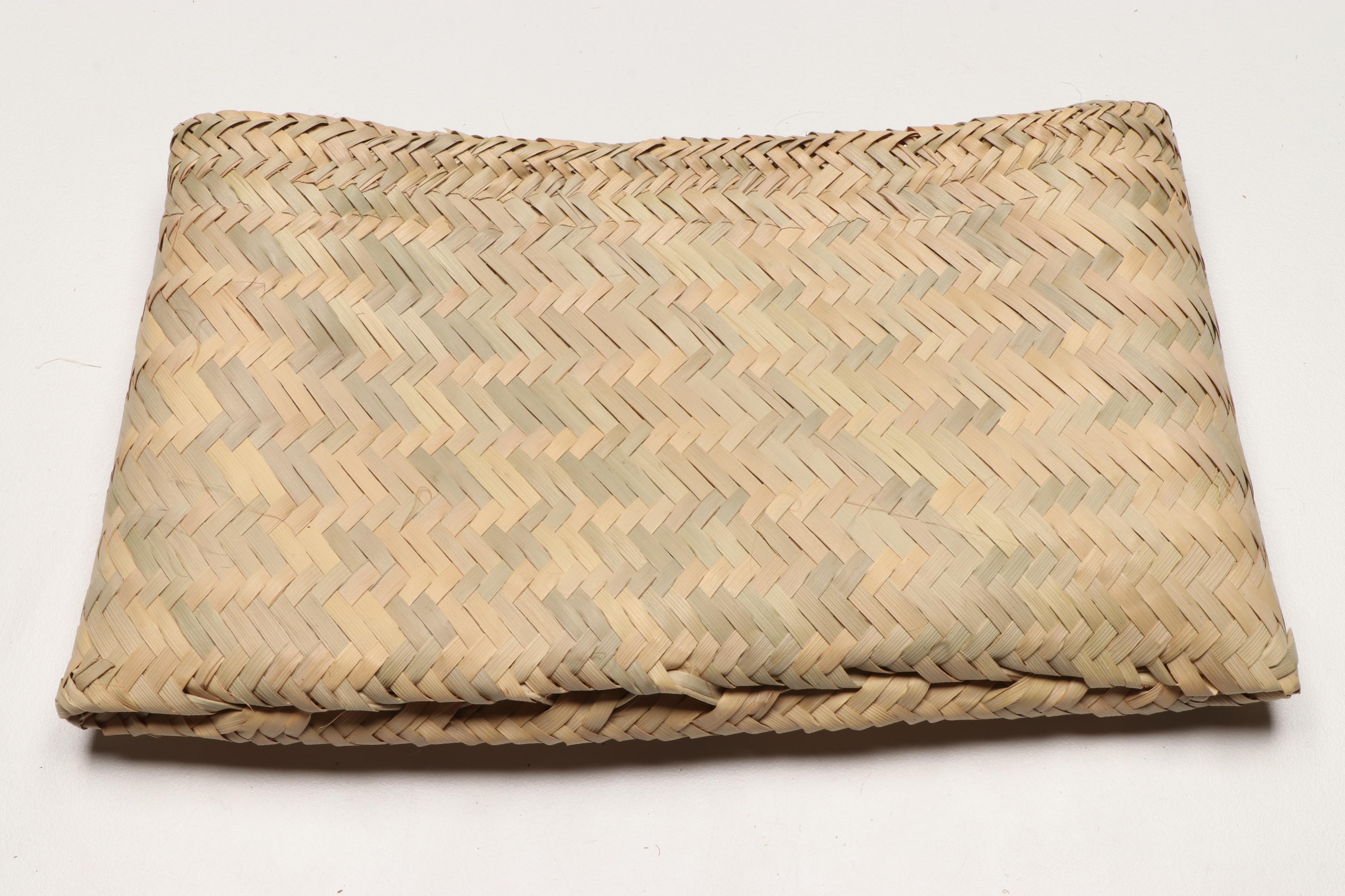 Mozambican Handwoven Palm Handbags