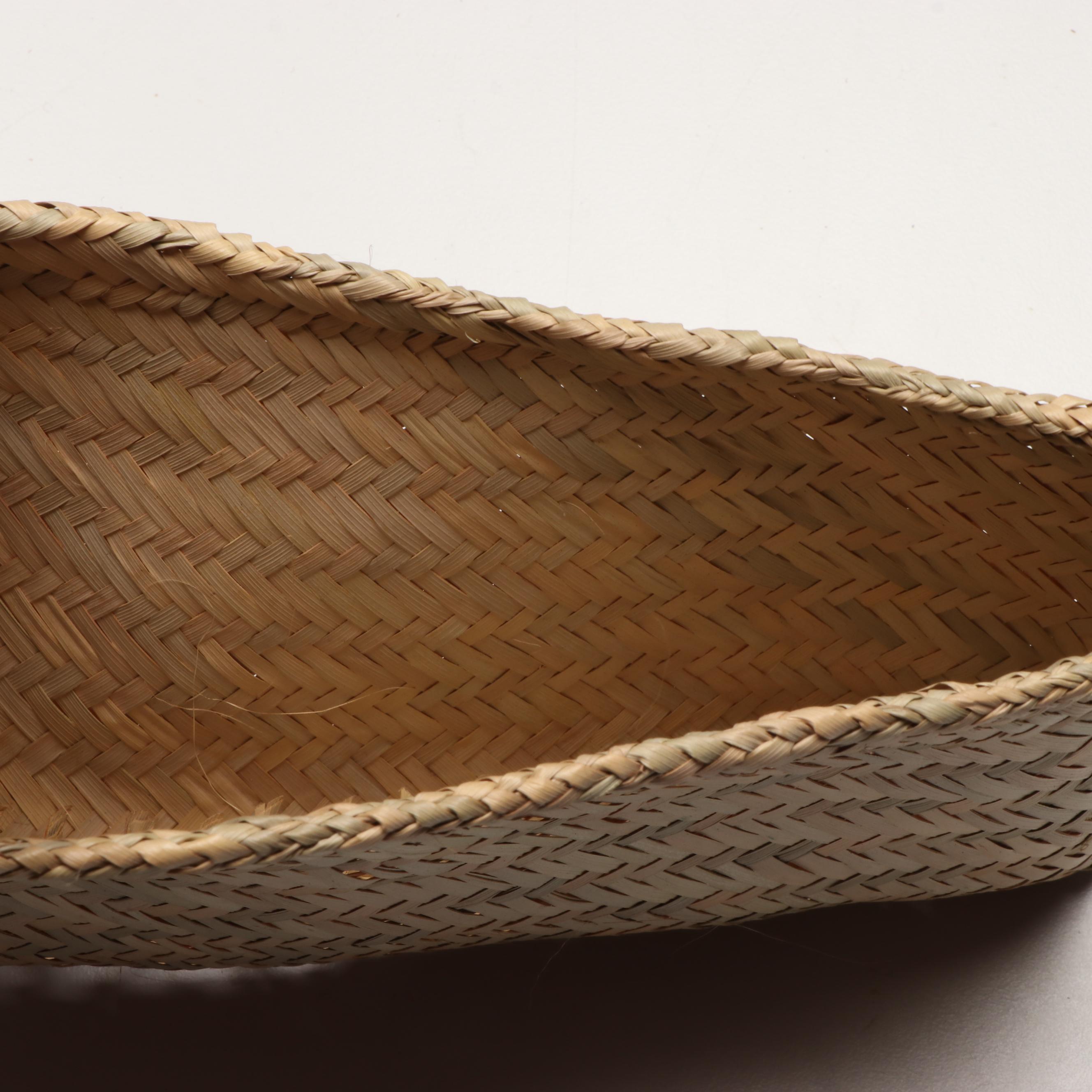 Mozambican Handwoven Palm Handbags