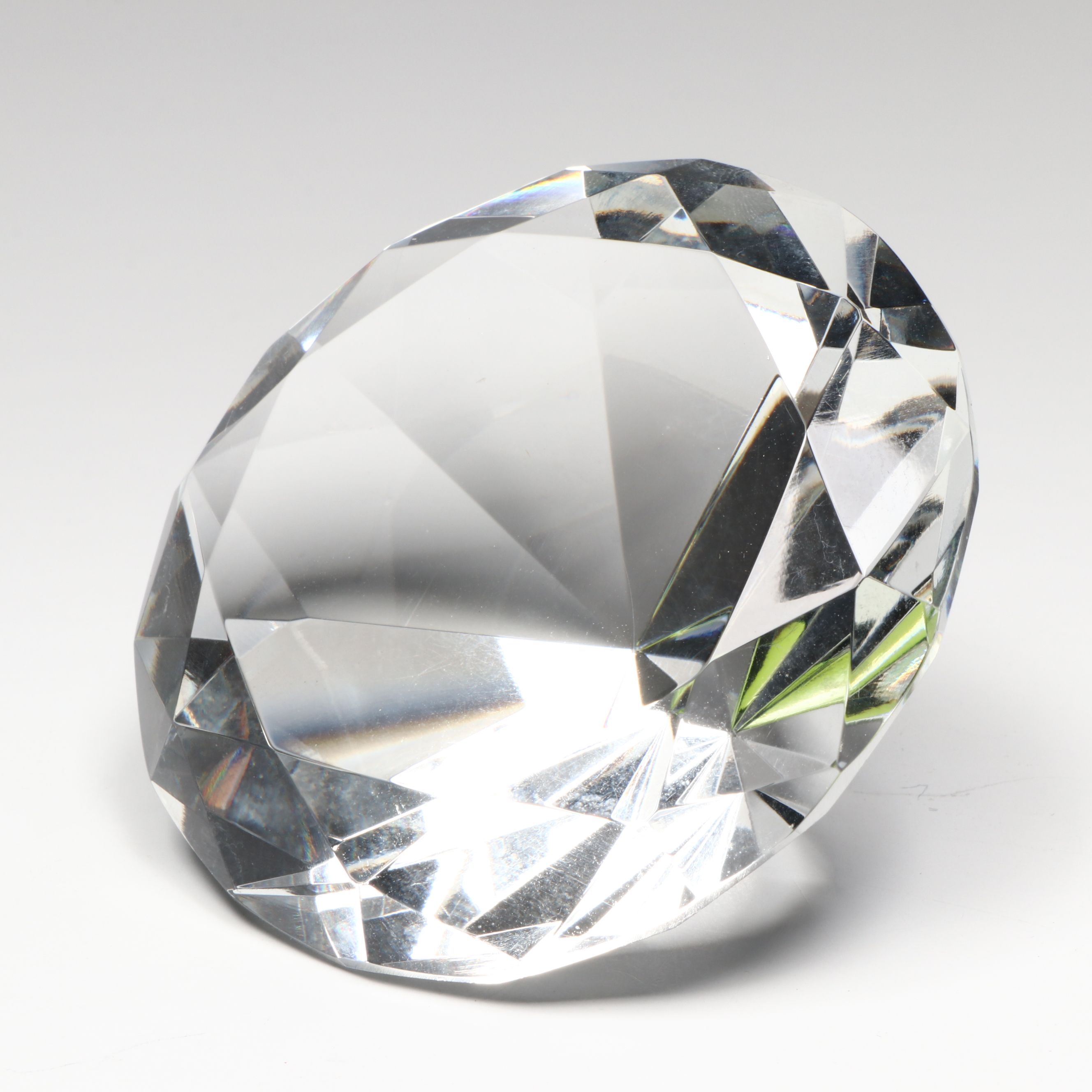 Geode Bookends with Art Glass Paperweights