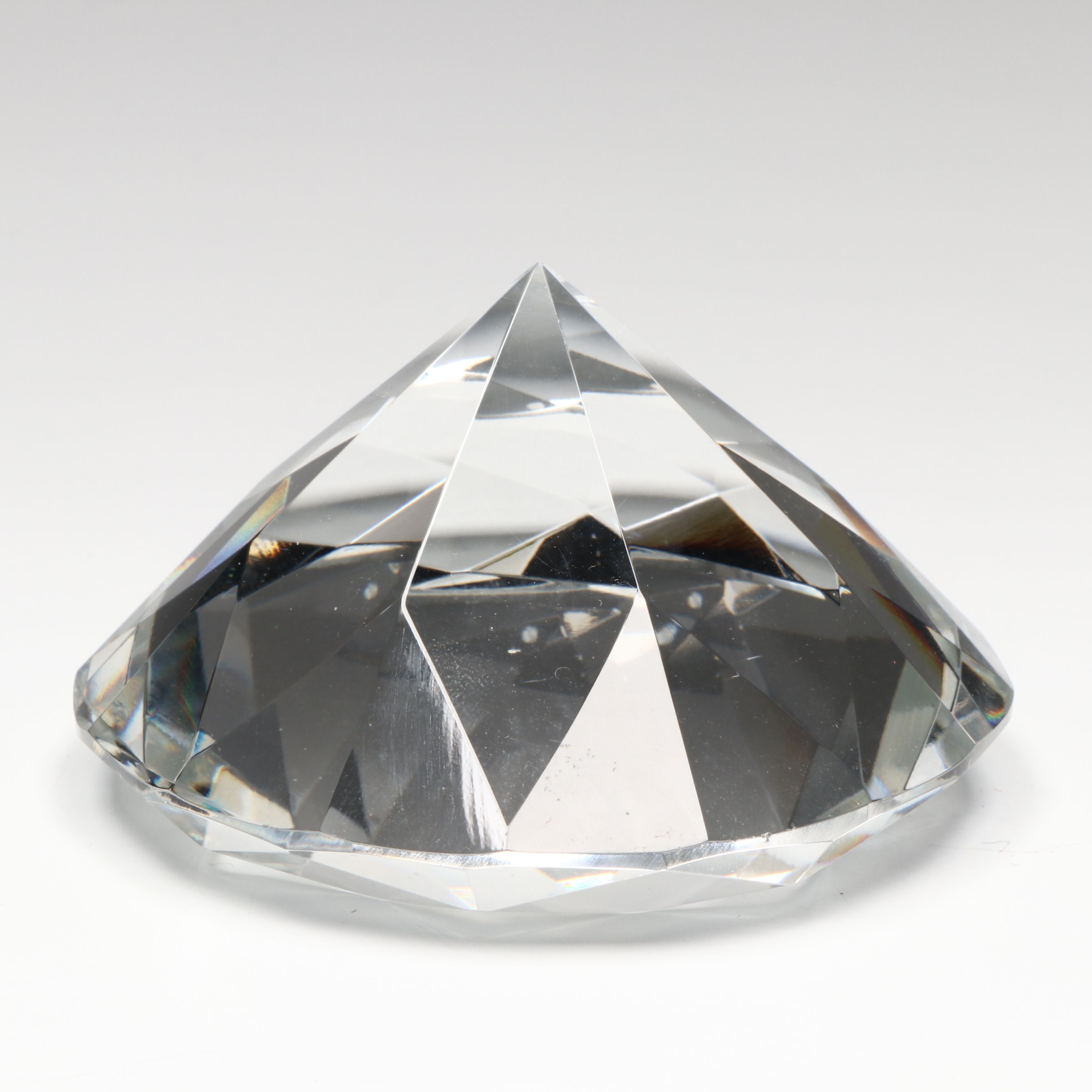 Geode Bookends with Art Glass Paperweights