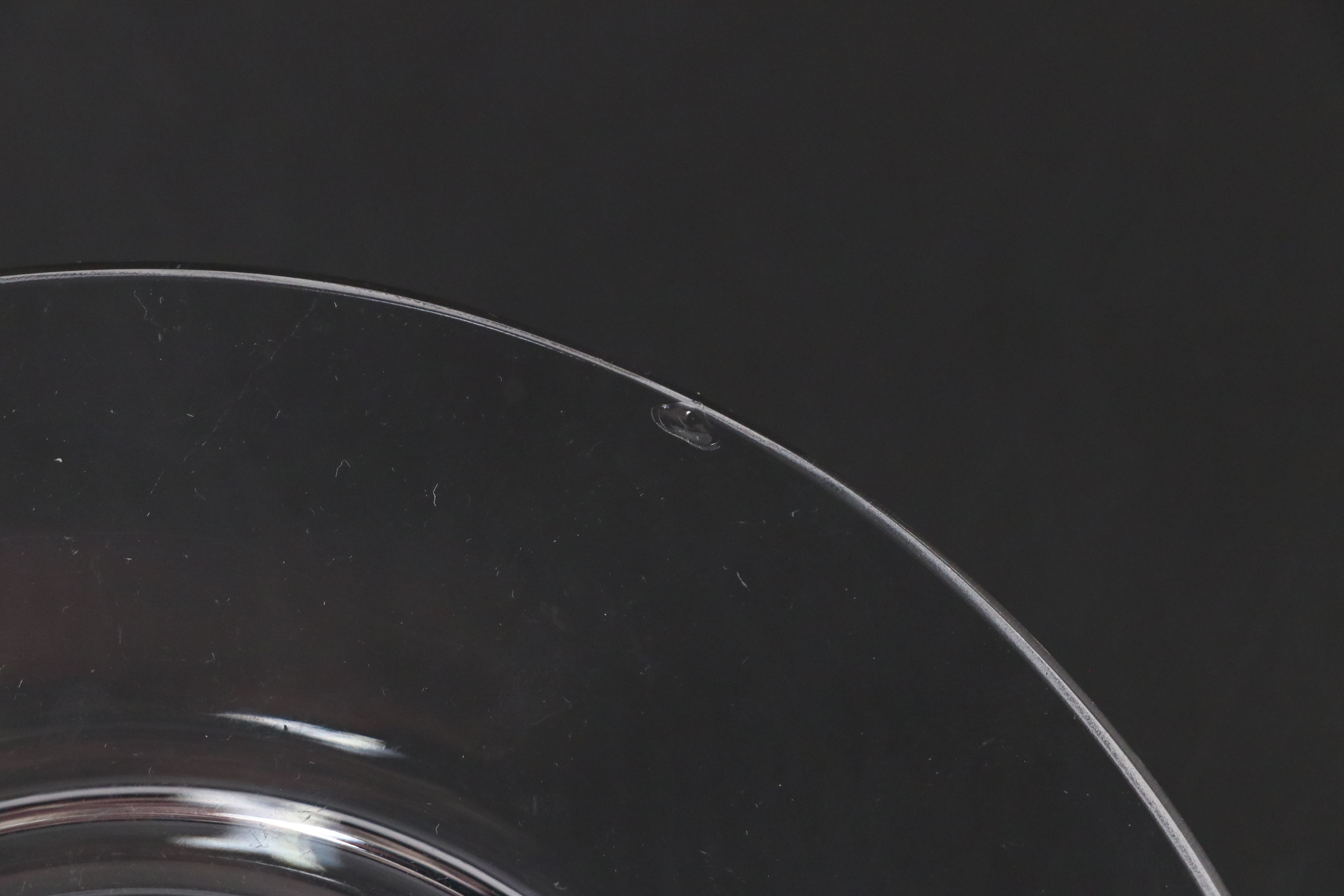 Tiffany & Co. Honeycomb Chargers with Val St. Lambert Commemorative Plates