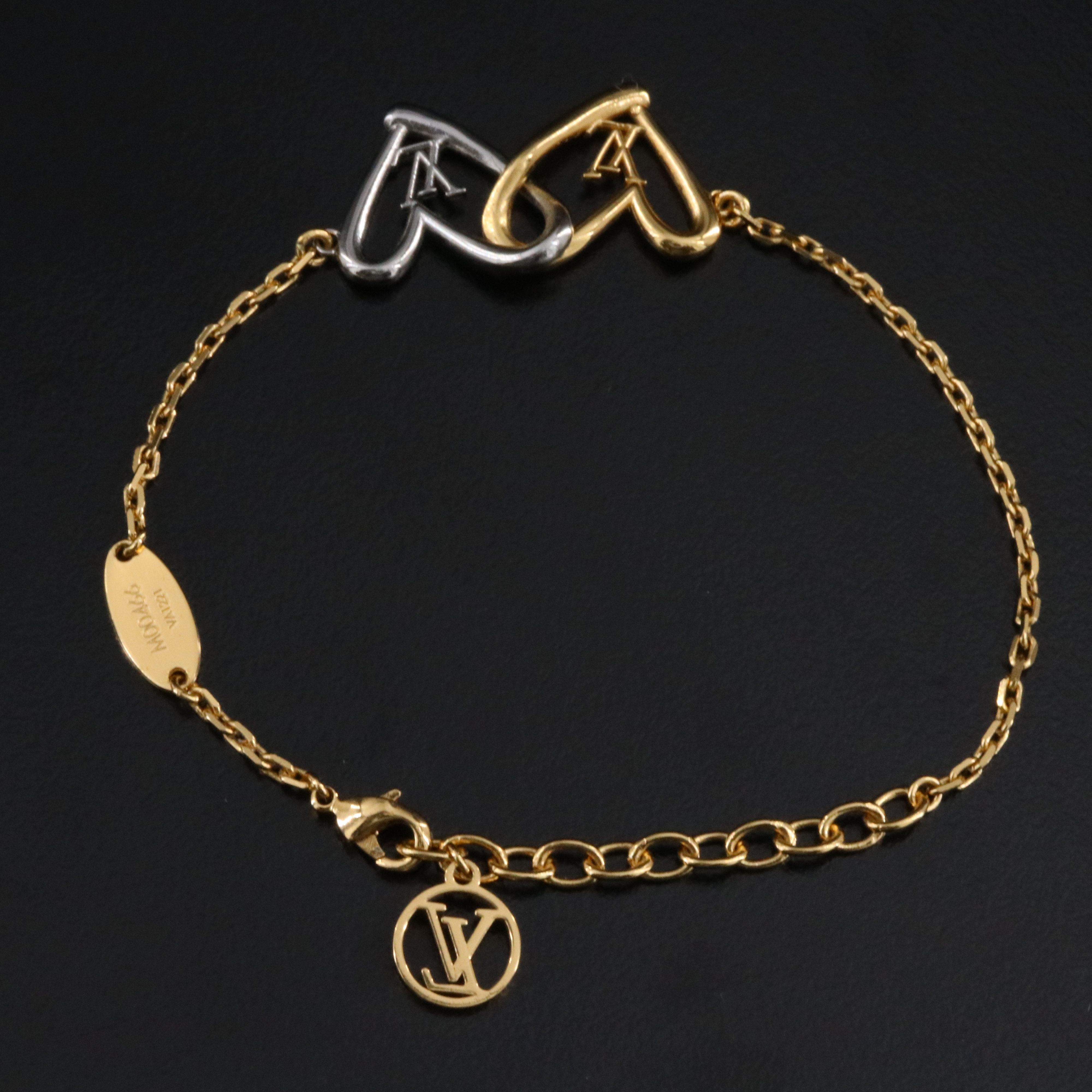 Louis Vuitton Fall in Love Double Heart Bracelet