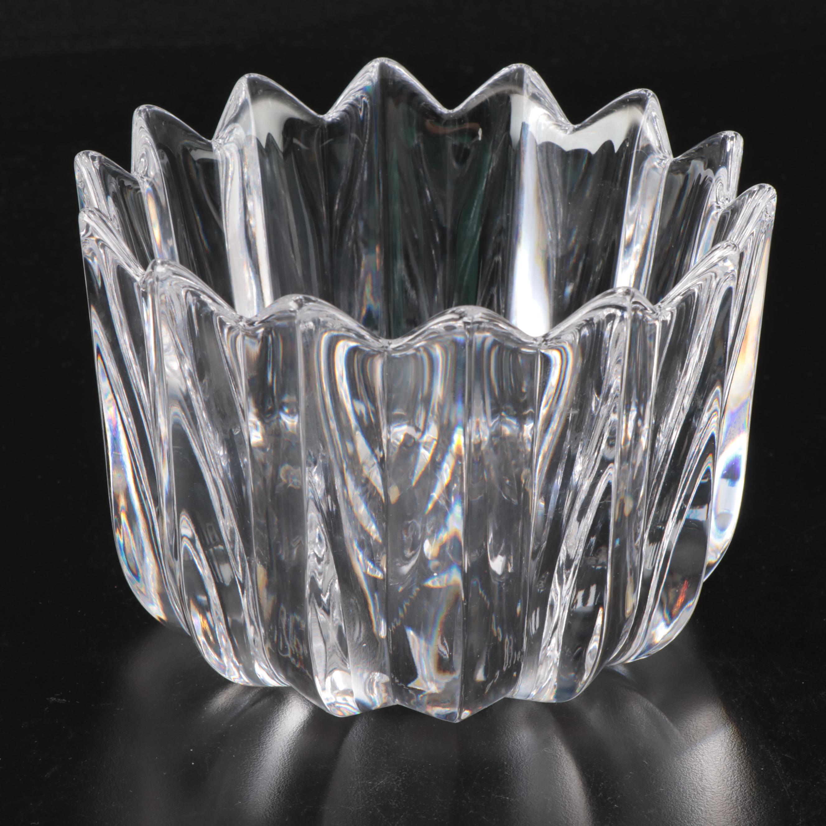 Orrefors "Fleur," "Orion," and "Sigma" Crystal Glassware