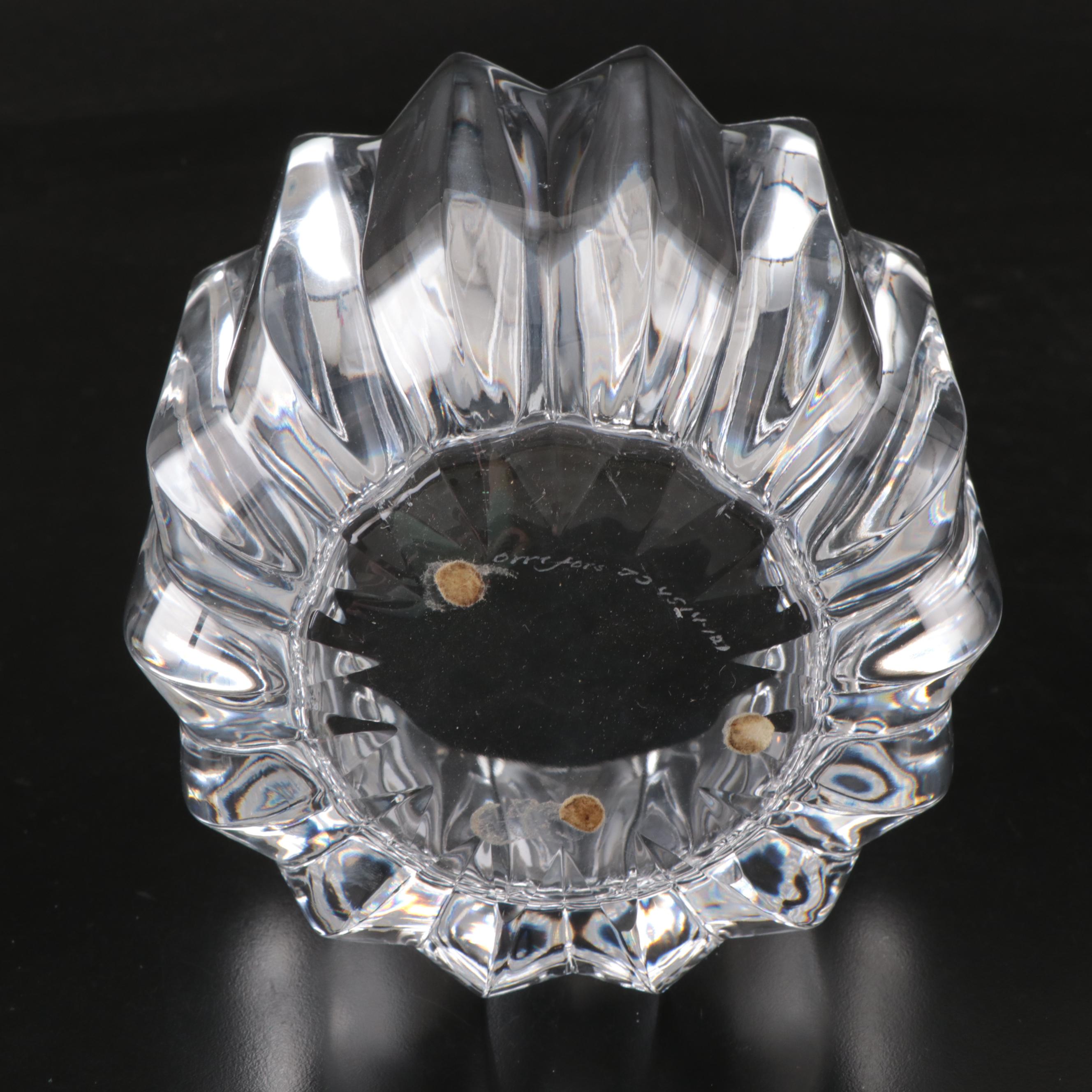 Orrefors "Fleur," "Orion," and "Sigma" Crystal Glassware