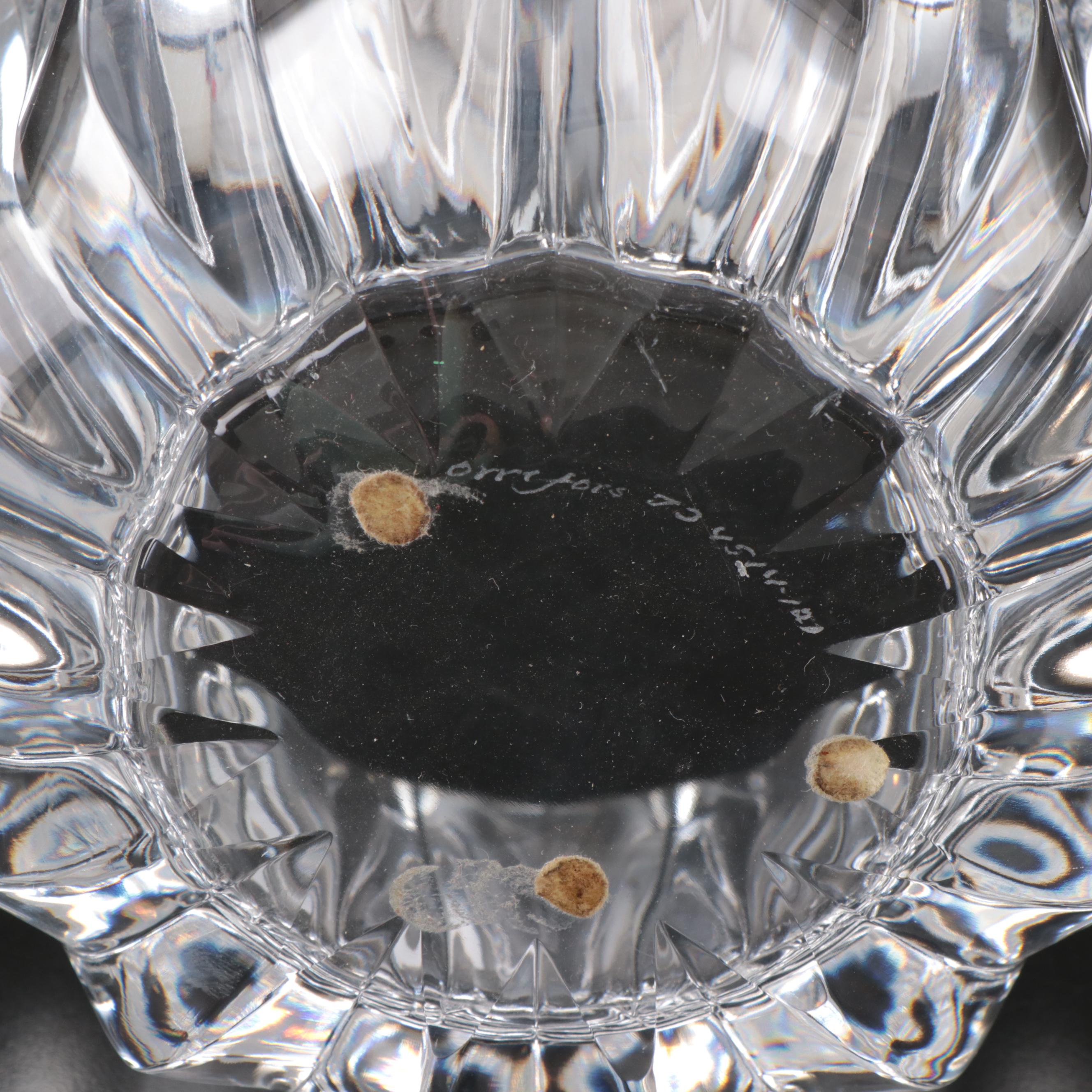 Orrefors "Fleur," "Orion," and "Sigma" Crystal Glassware