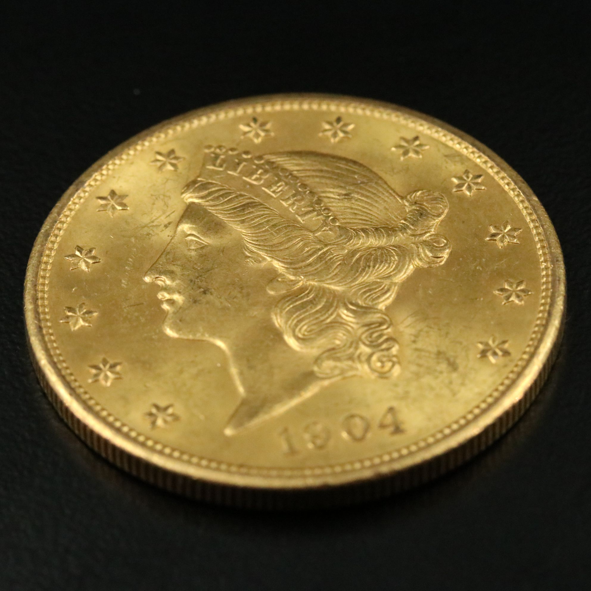 1904 $20 Dollar Liberty Gold Coin