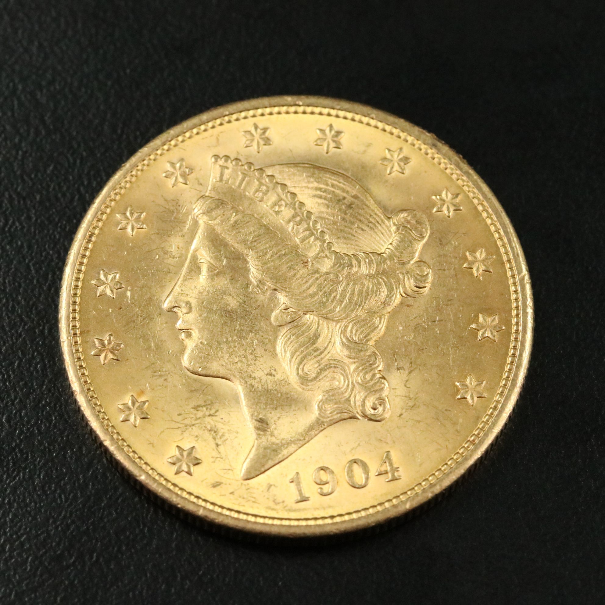 1904 $20 Dollar Liberty Gold Coin