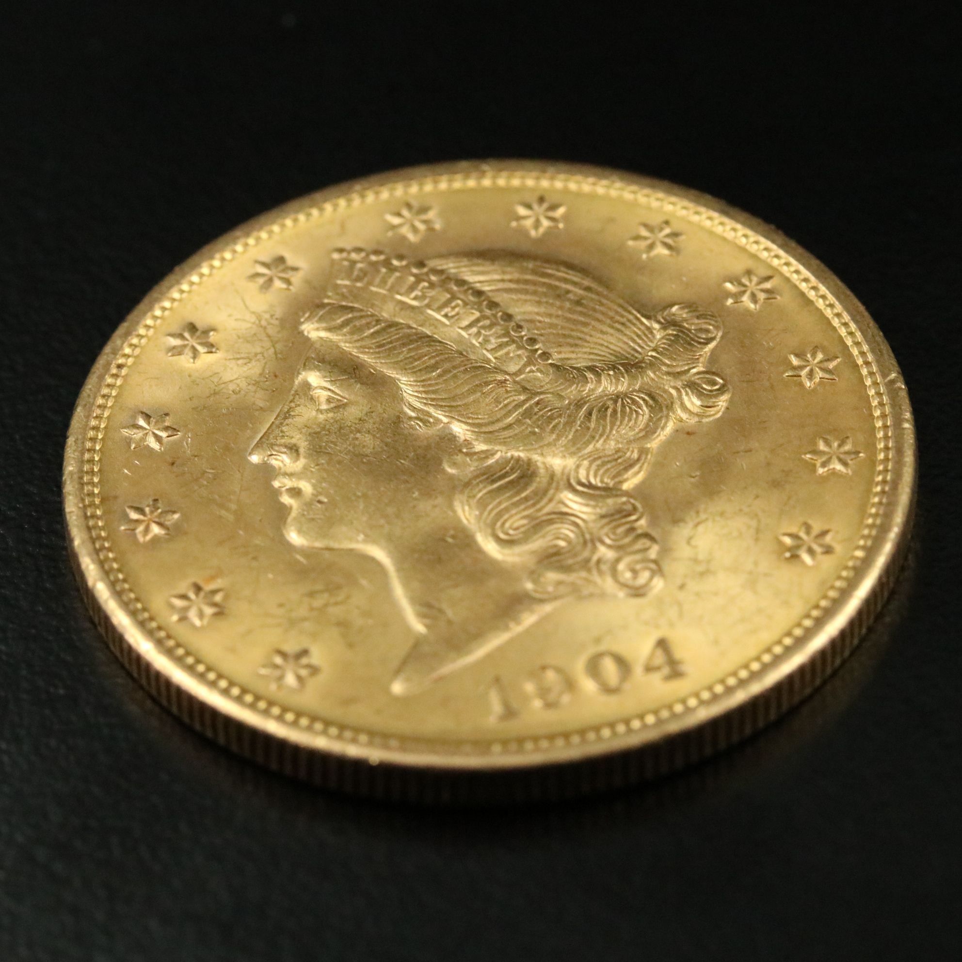 1904 $20 Dollar Liberty Gold Coin