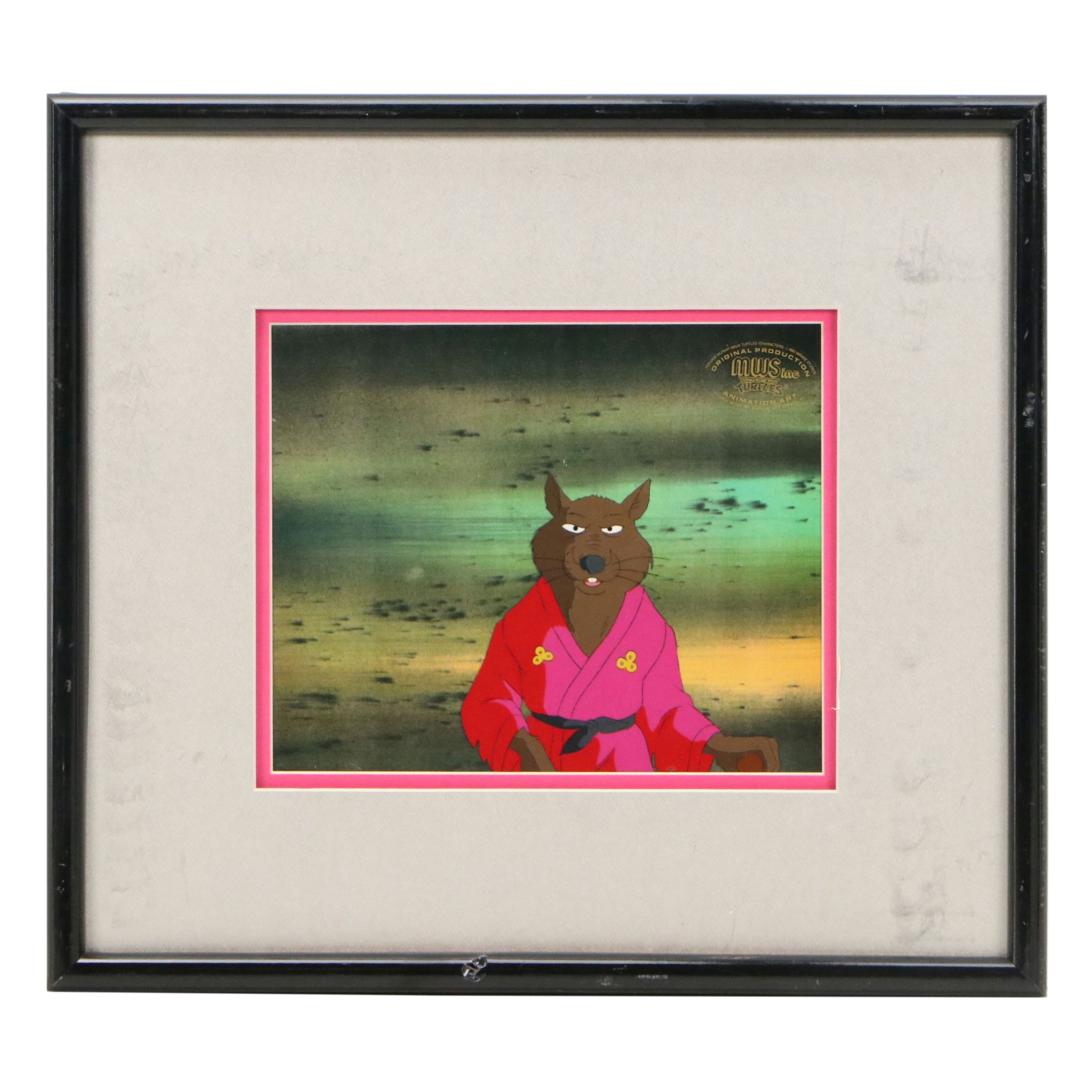 Mirage Studios "Teenage Mutant Ninja Turtles" Hand-Painted Production Cel, 1985