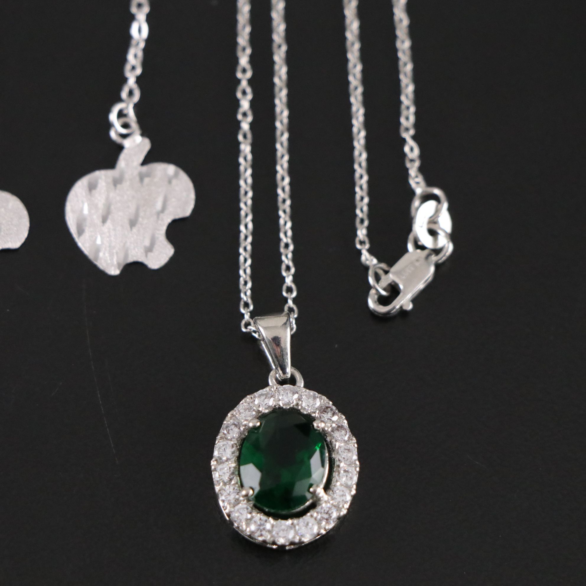 14 Assorted Sterling Silver Rings, Necklaces and Earrings