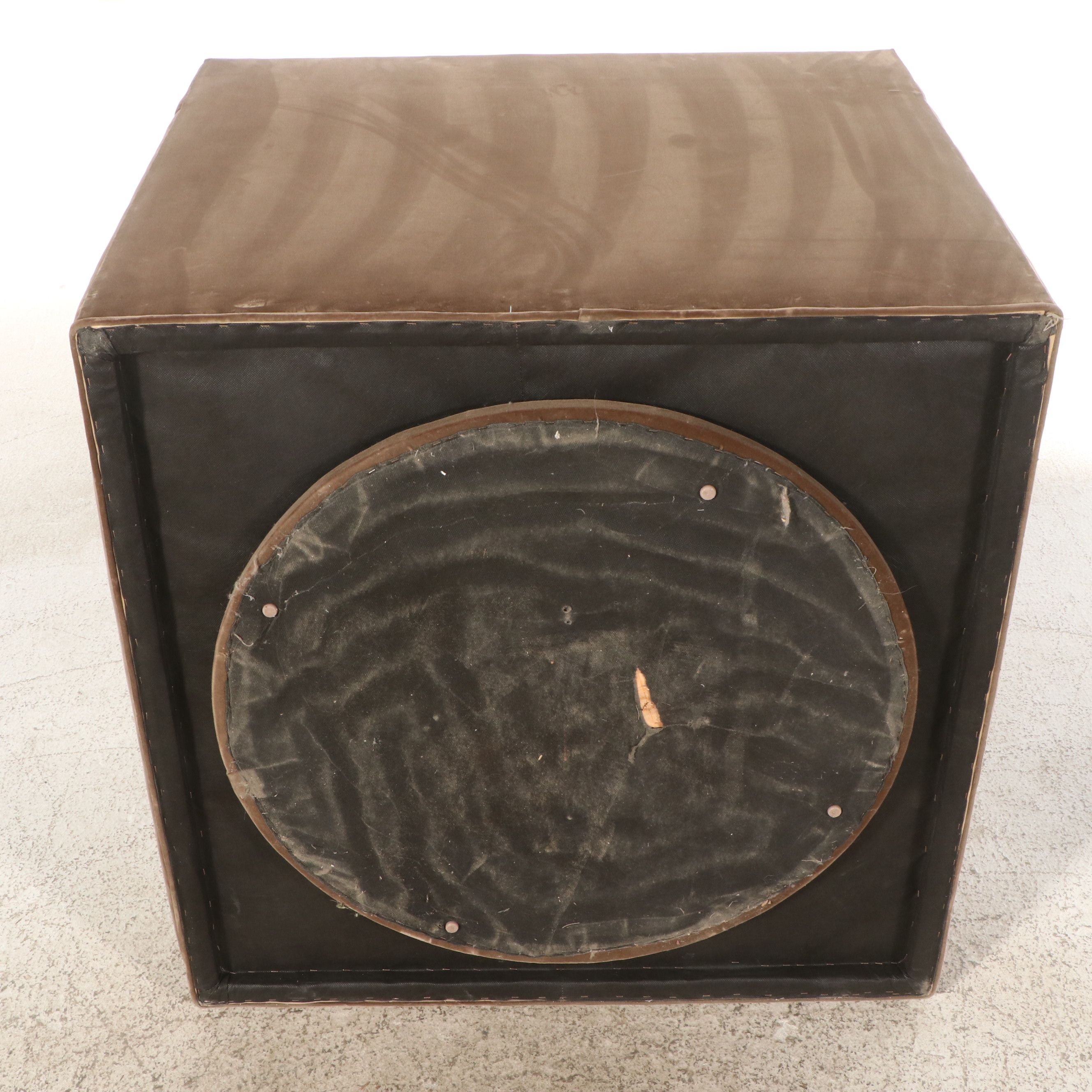 Michael I. Rudin Custom Los Angeles Club Chair and Matching Ottoman