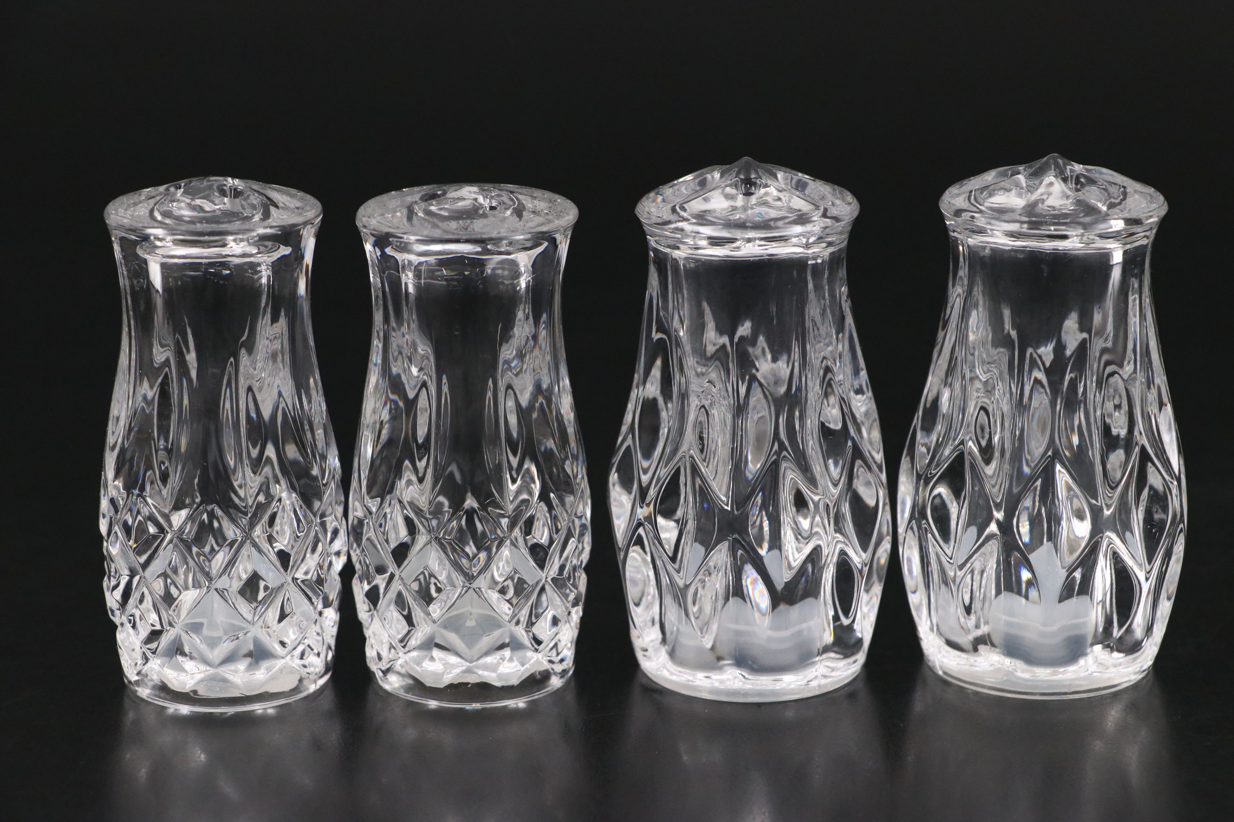 Cristal de Flandre "Salzburg" Old Fashioned Glasses with Other Crystal Stemware