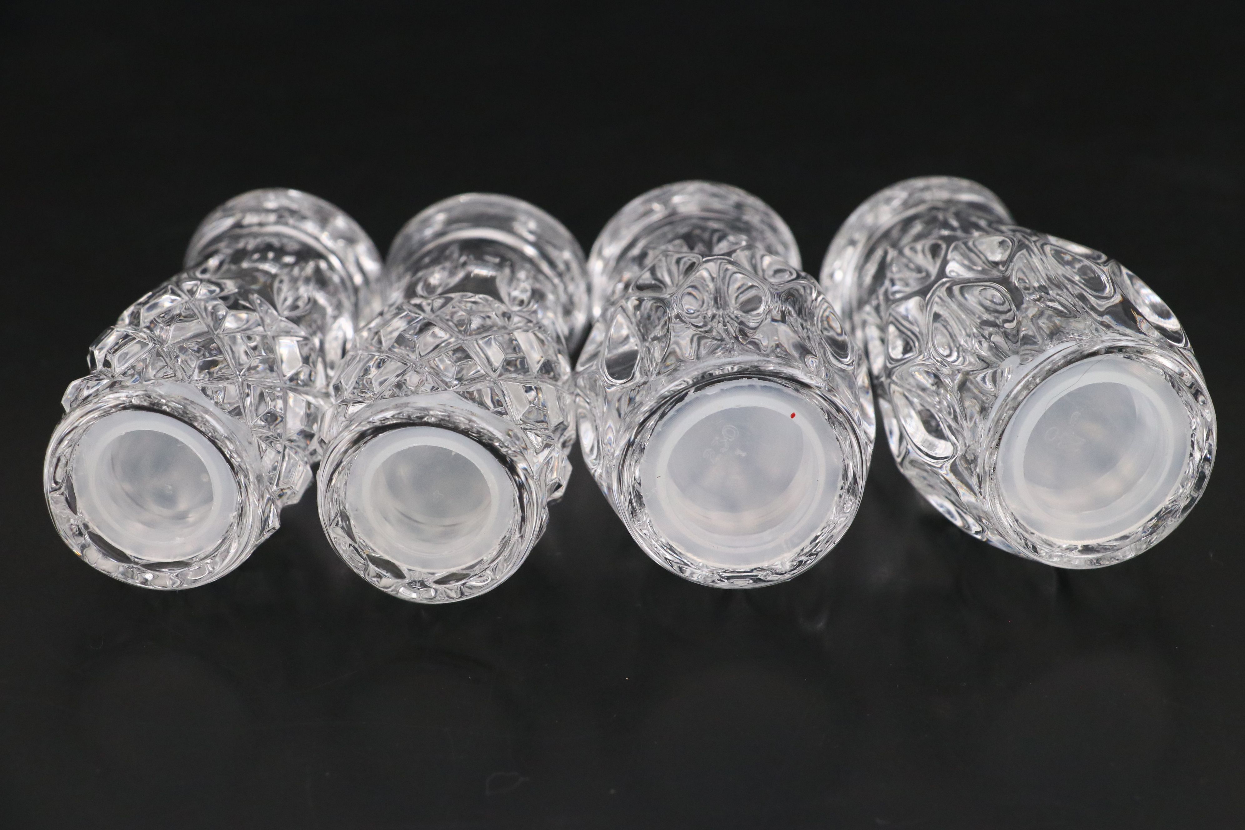 Cristal de Flandre "Salzburg" Old Fashioned Glasses with Other Crystal Stemware