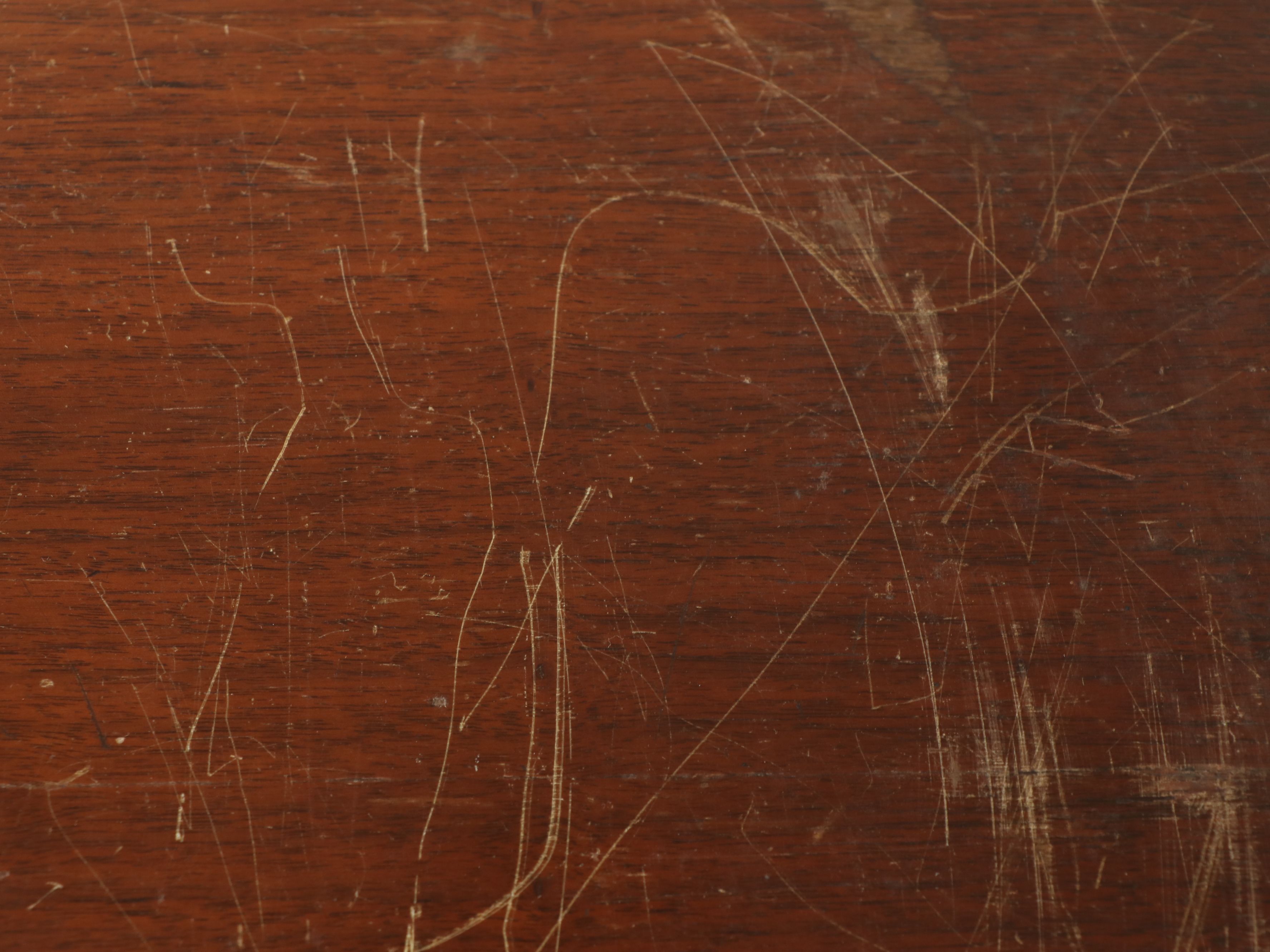 White Rotary Sewing Machine in Wood Cabinet, Early 20th Century