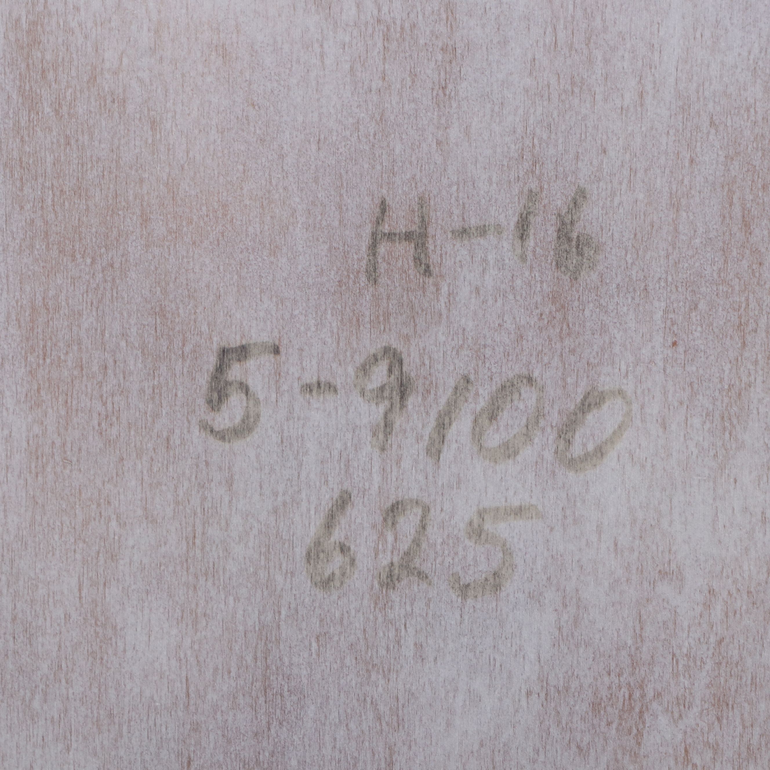 Pair of Mid Century Campaign Painted Wood and Brass Style Cabinets