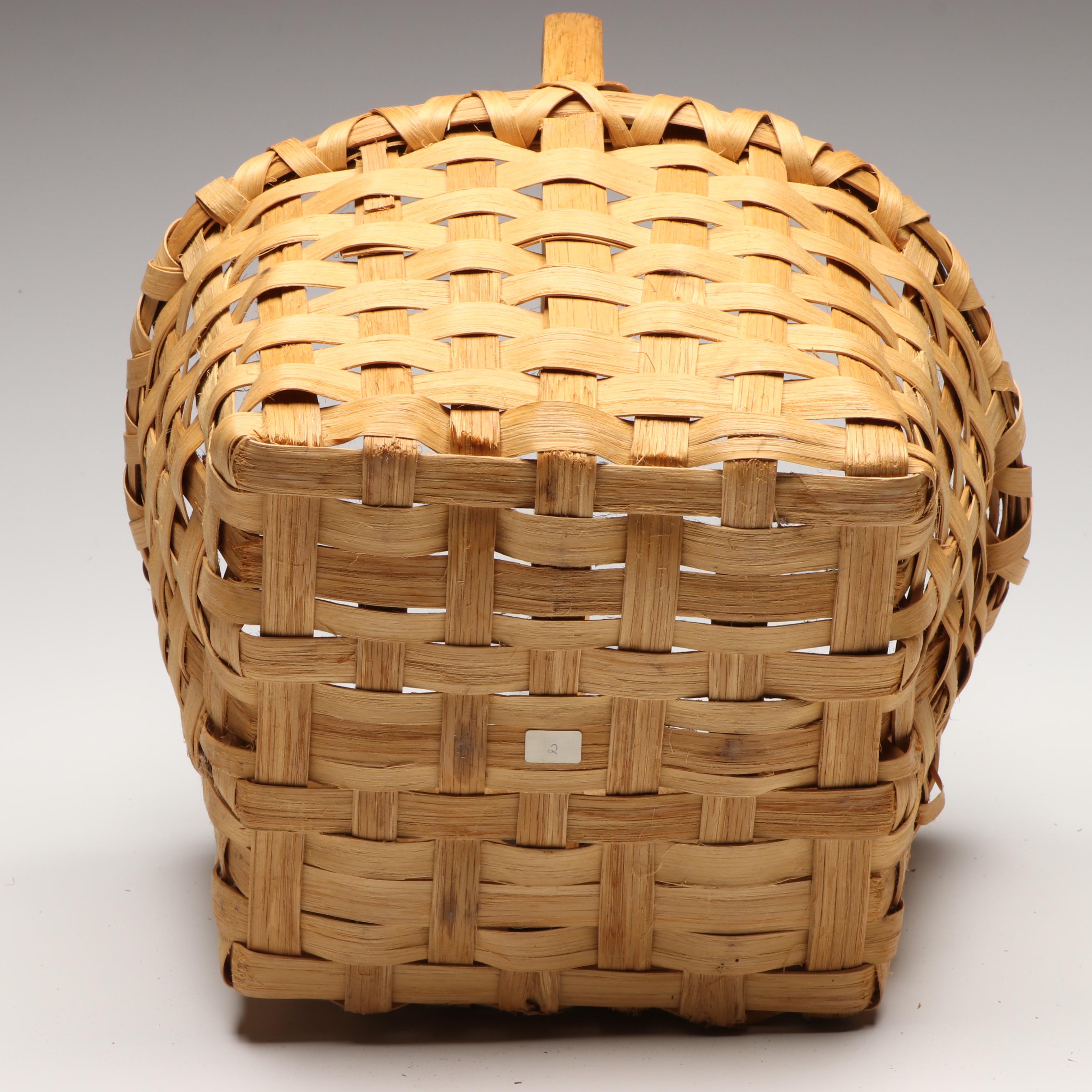 Janice Mangham Koone Georgia Kudzu Basket and Split Oak Basket
