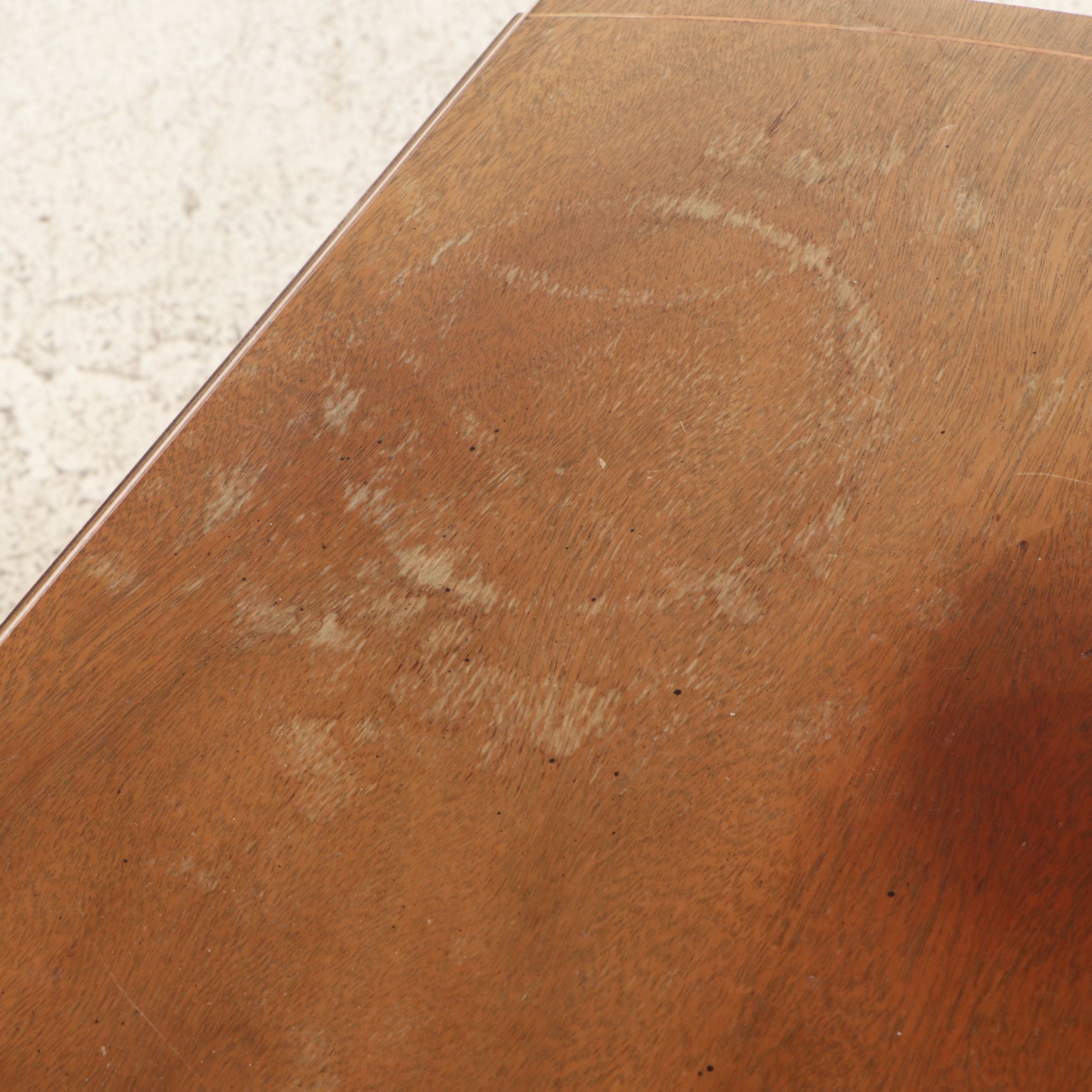 Baker Furniture Federal Style Inlaid Mahogany Pembroke Table