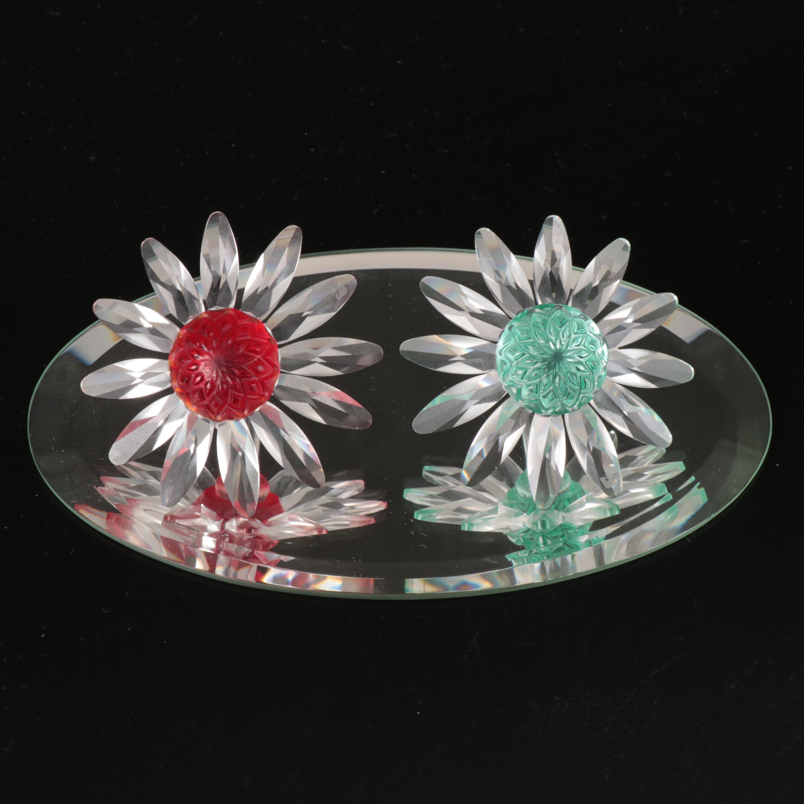 Swarovski Crystal Flowers