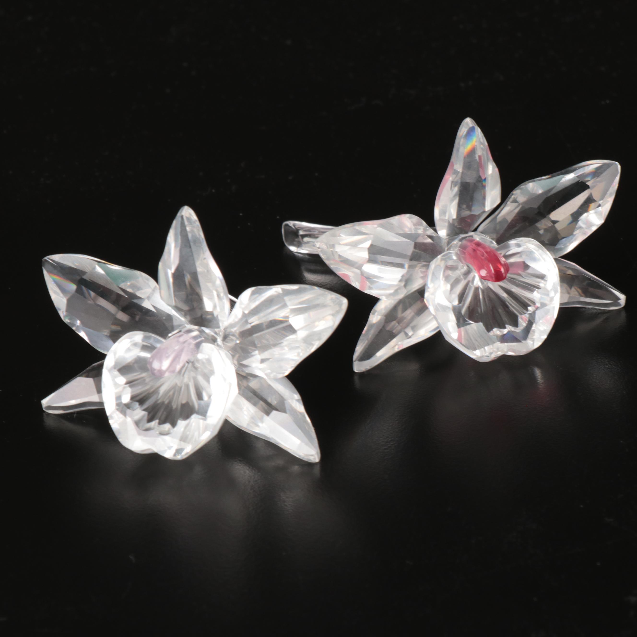 Swarovski Crystal Flowers