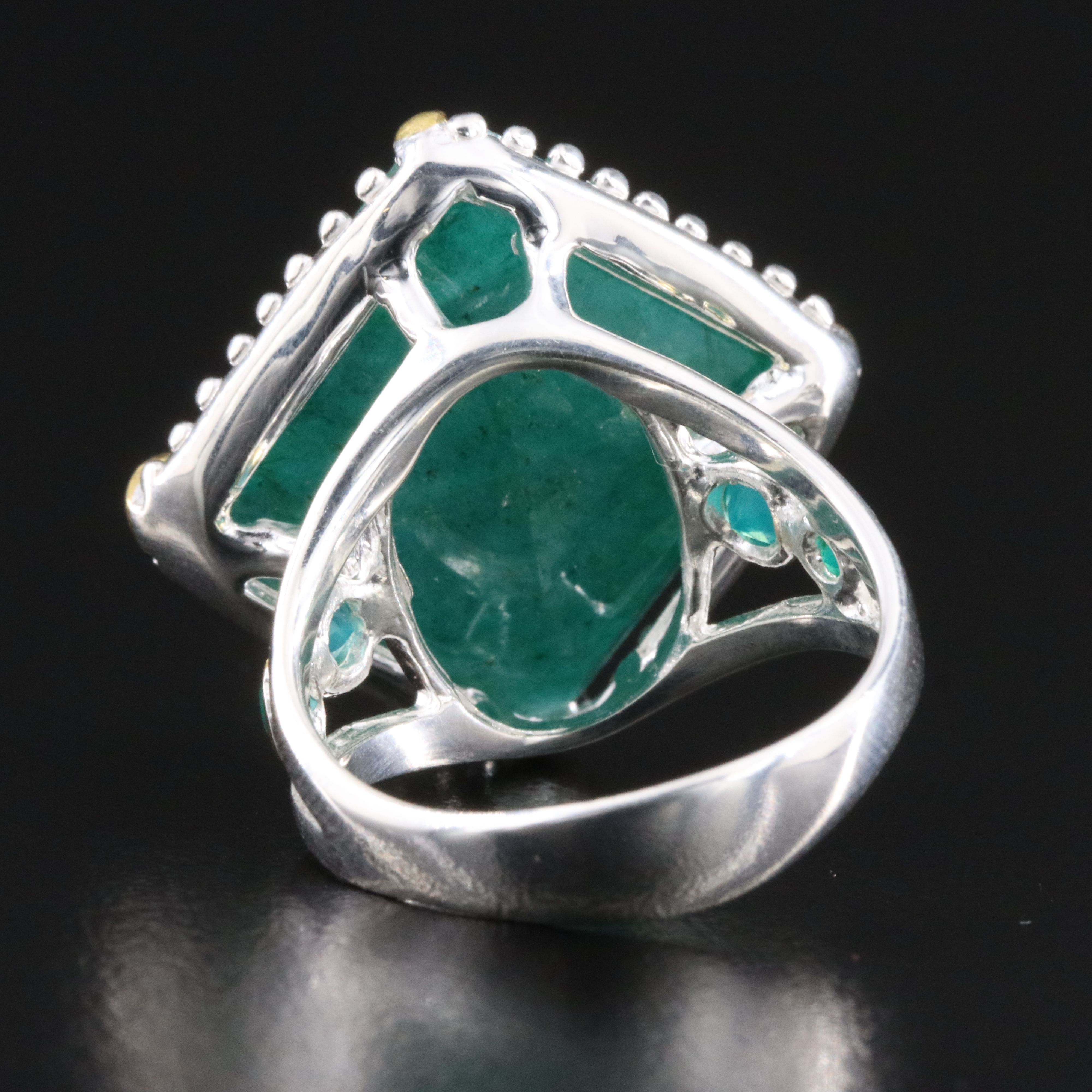 Sterling Aventurine Ring