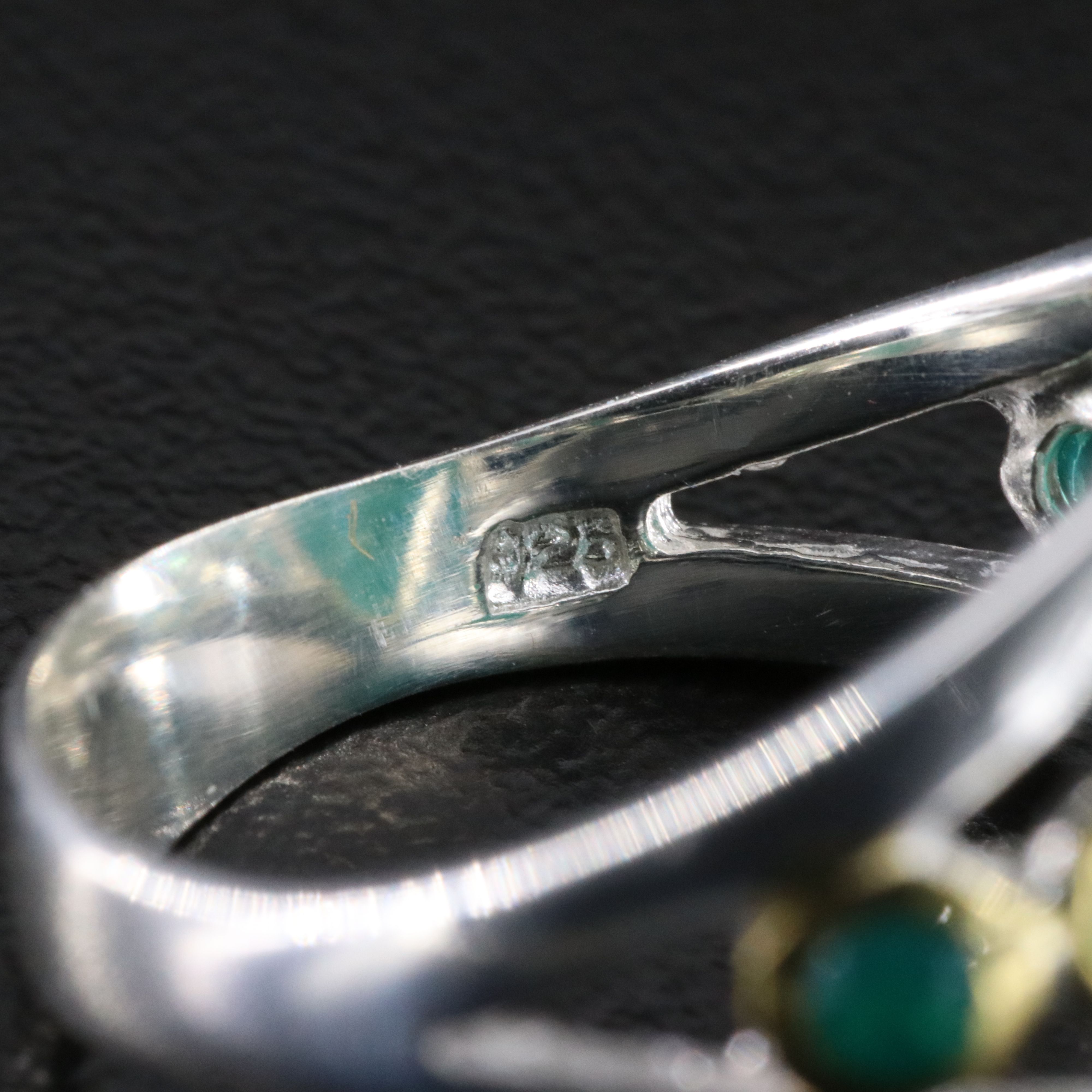 Sterling Aventurine Ring
