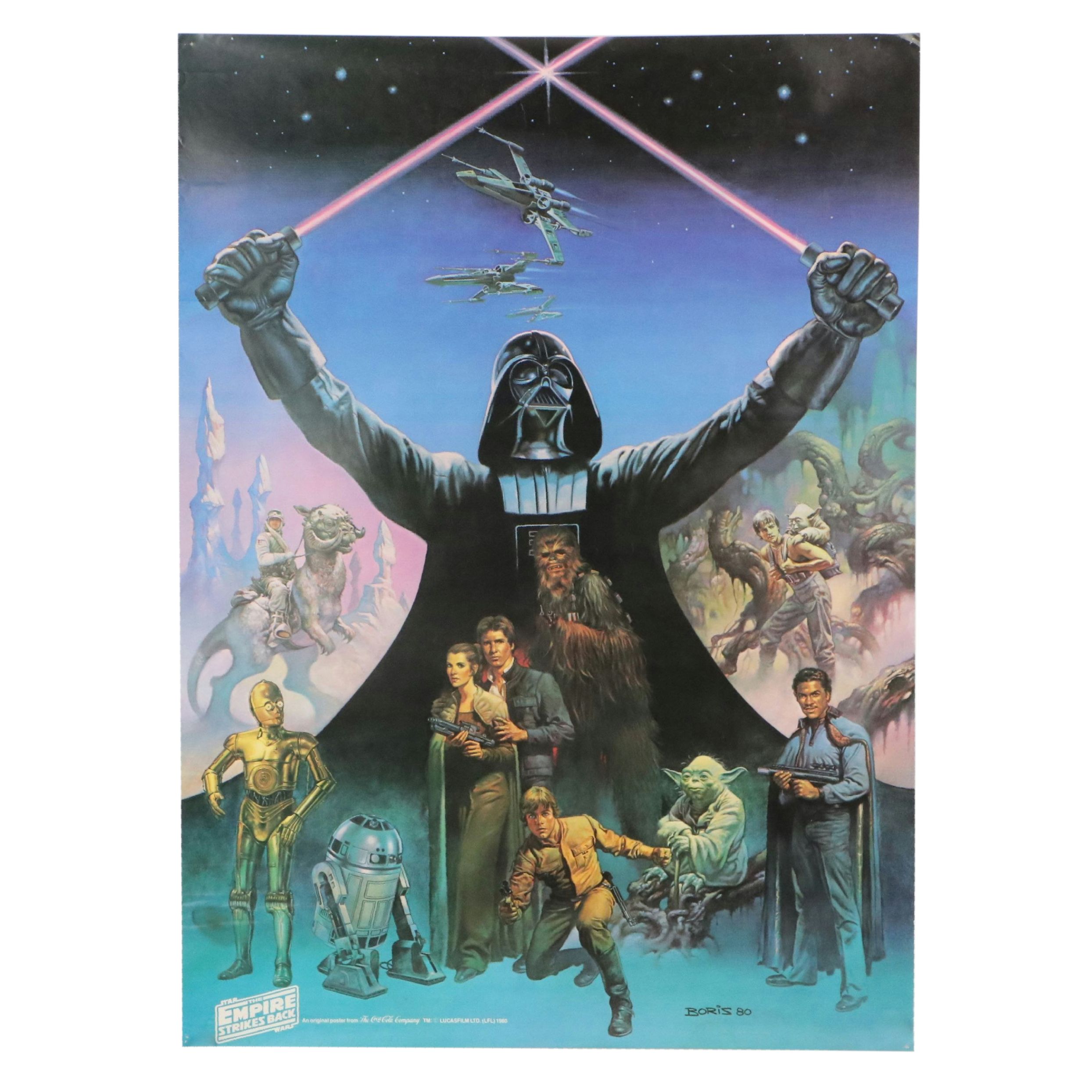 Promotional Movie Posters Including "Star Wars: The Empire Strikes Back"