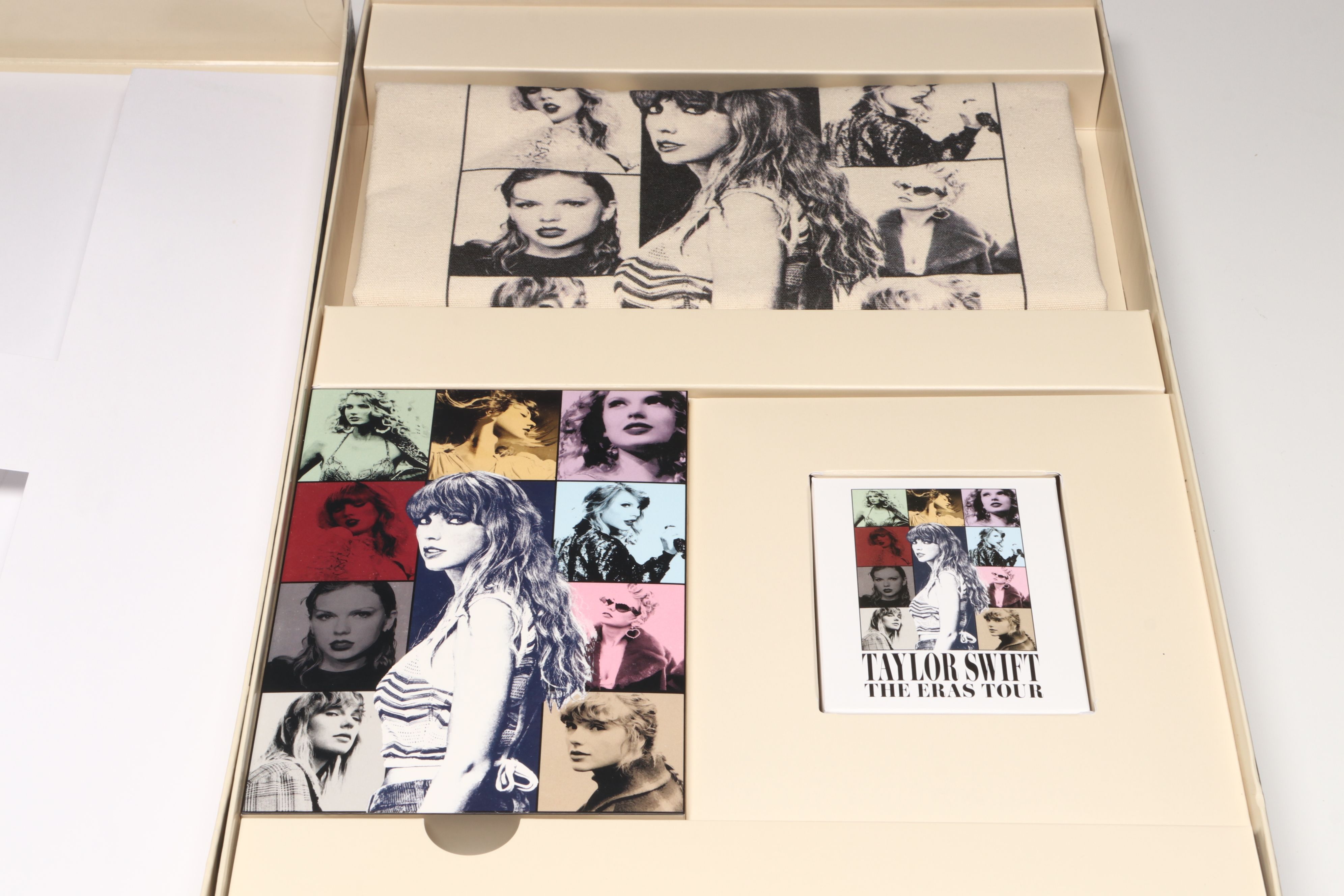 Taylor Swift The Eras Tour VIP Gift Box Featuring Posters and Canvas Bag