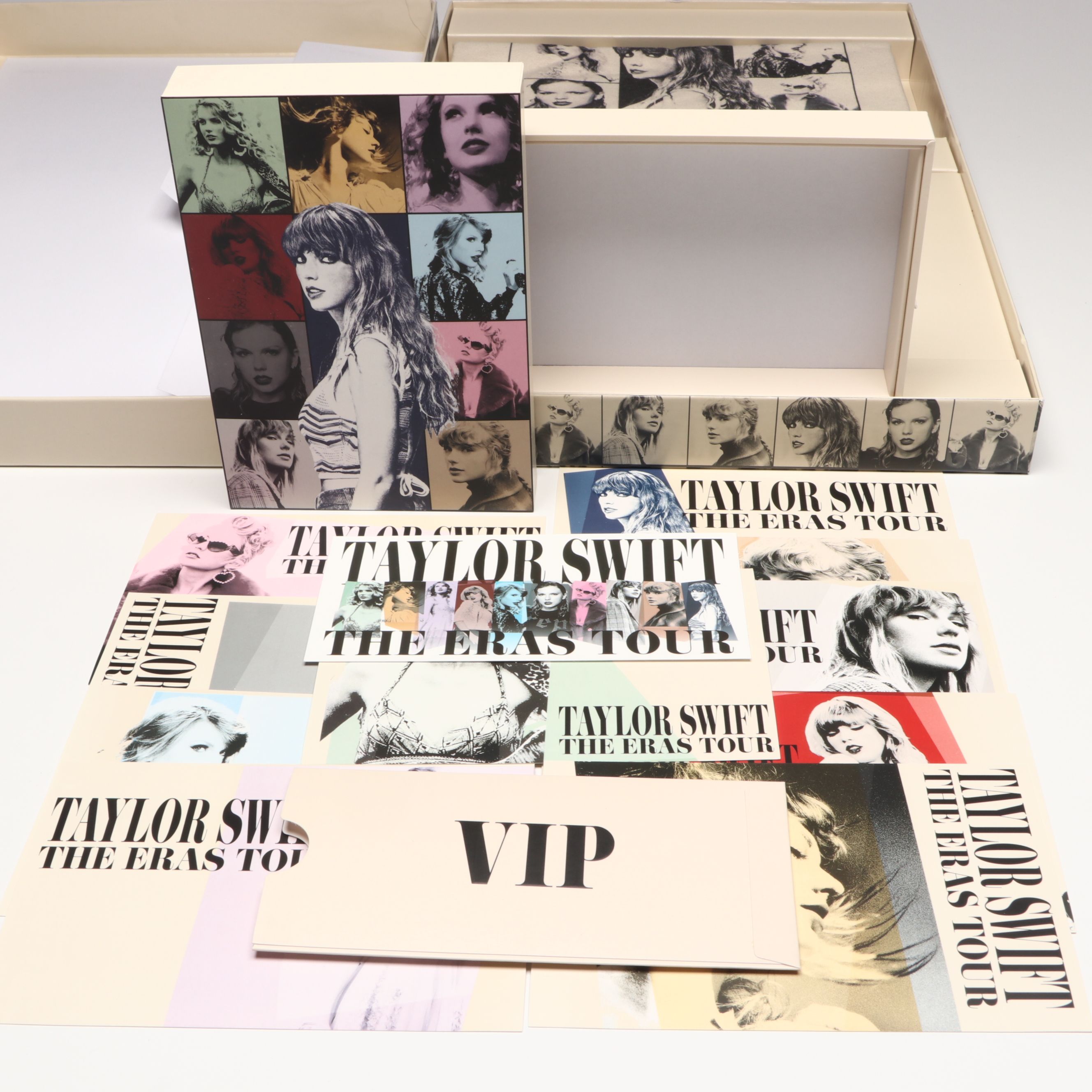 Taylor Swift The Eras Tour VIP Gift Box Featuring Posters and Canvas Bag