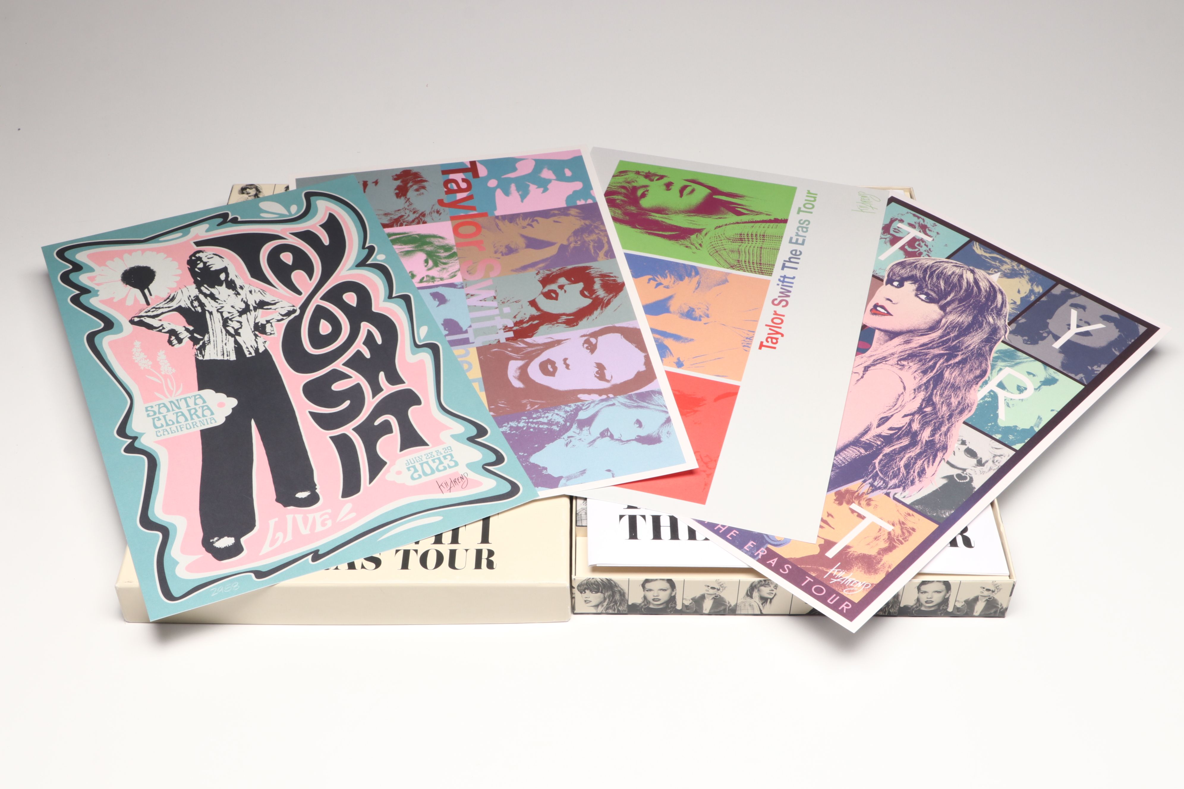 Taylor Swift The Eras Tour VIP Gift Box Featuring Posters and Canvas Bag