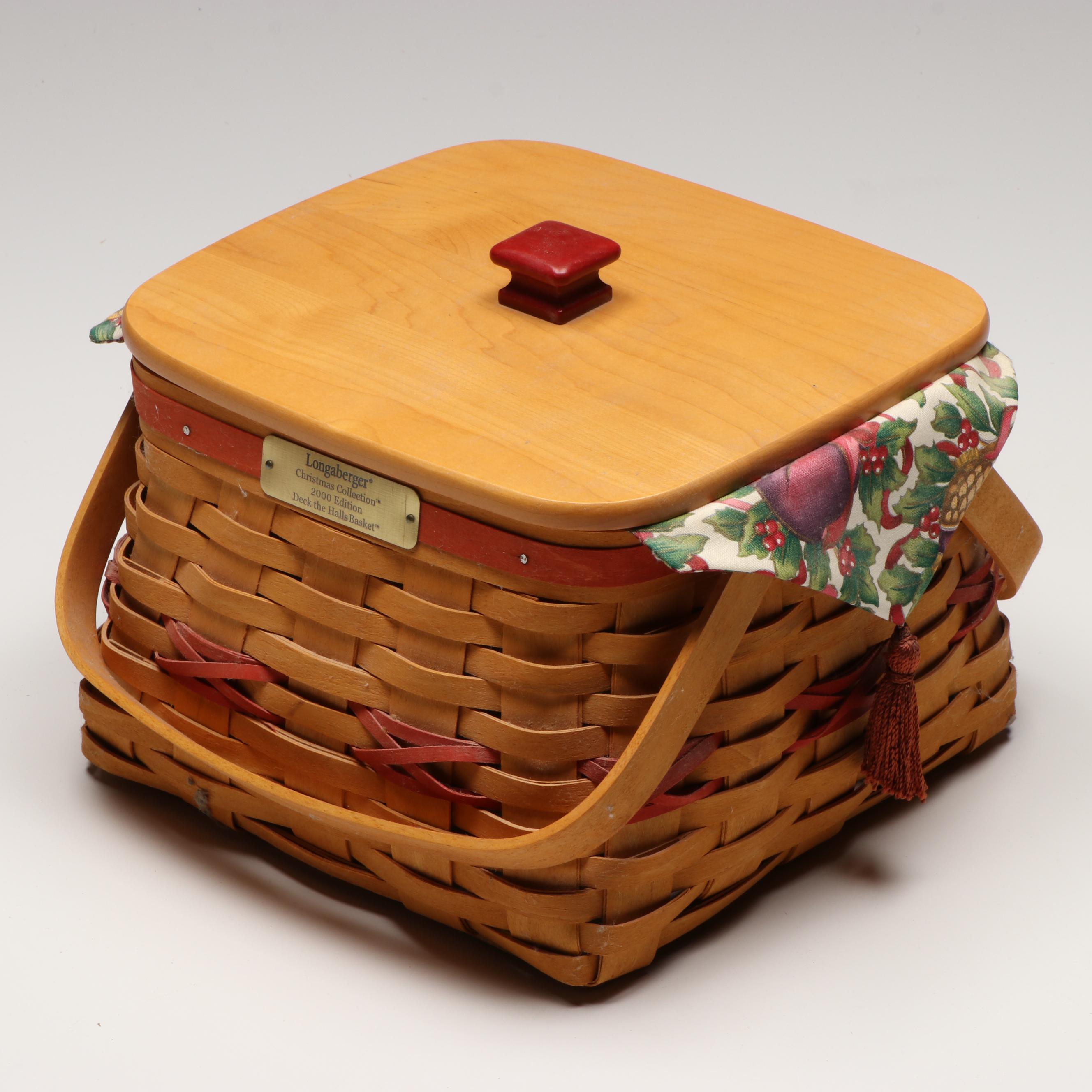 Vintage Longaberger "Shining Star," "Caroling," and More Seasonal Baskets