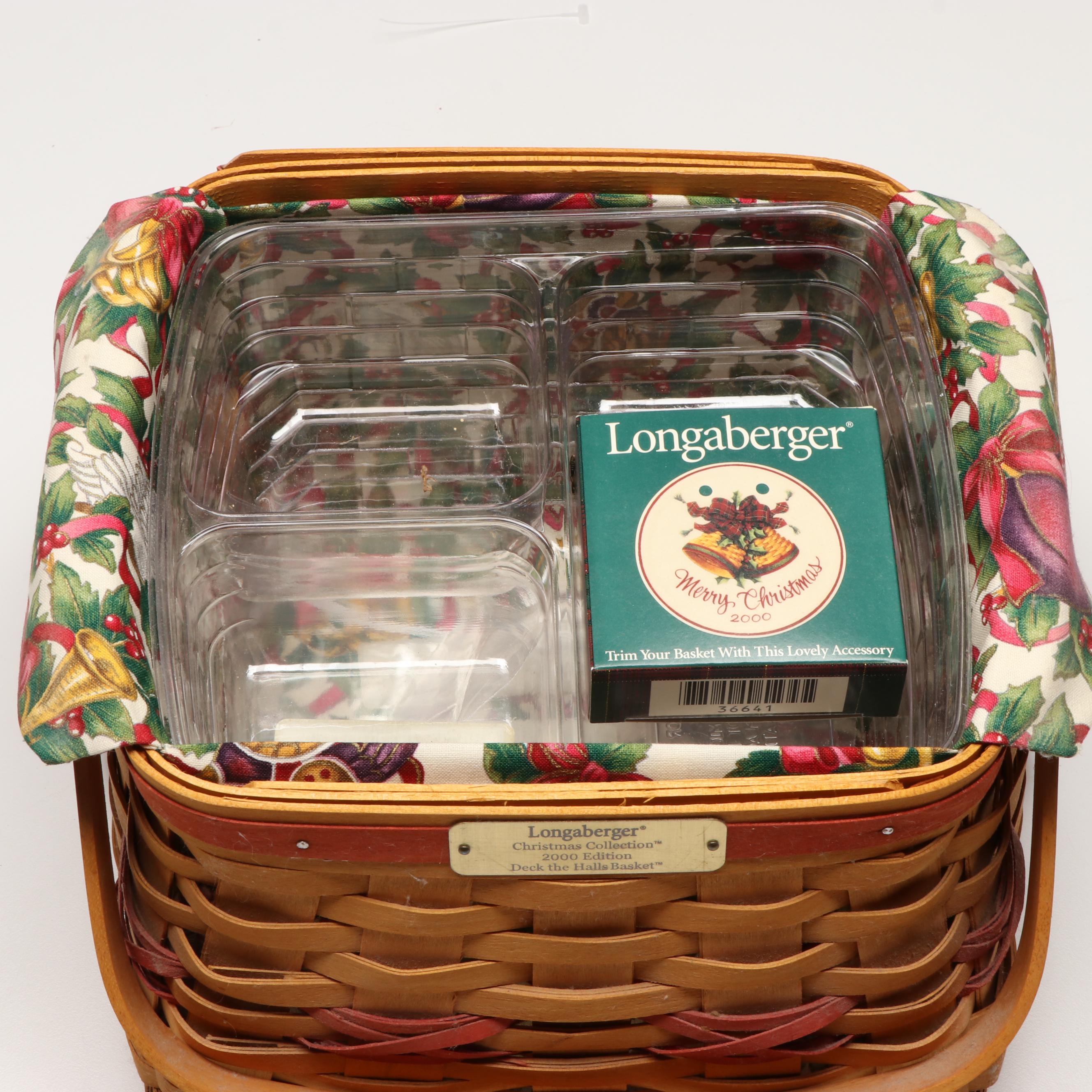 Vintage Longaberger "Shining Star," "Caroling," and More Seasonal Baskets