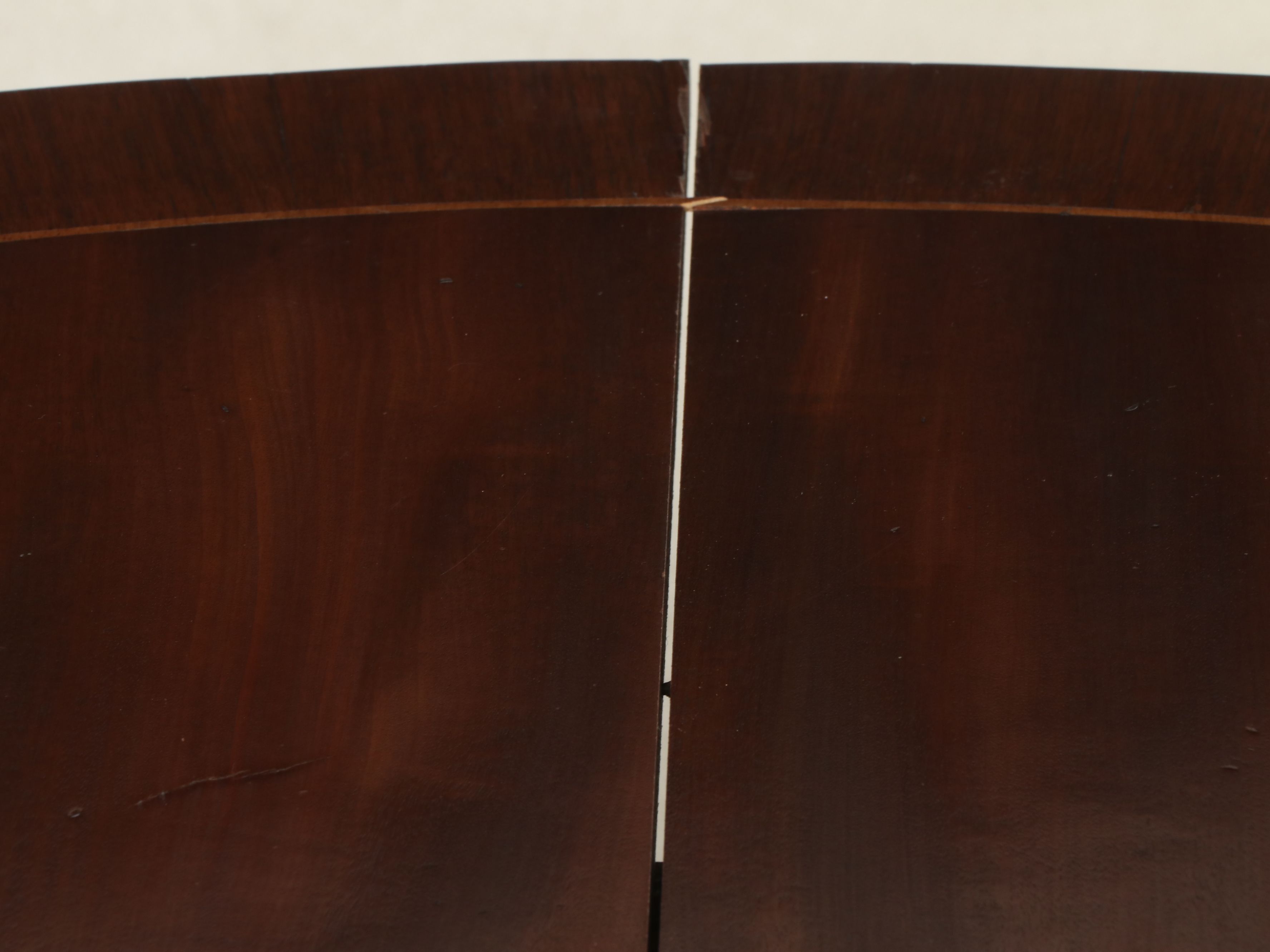 Regency Style Tilt-Top Breakfast Table with String Inlay and Coordinating Chairs