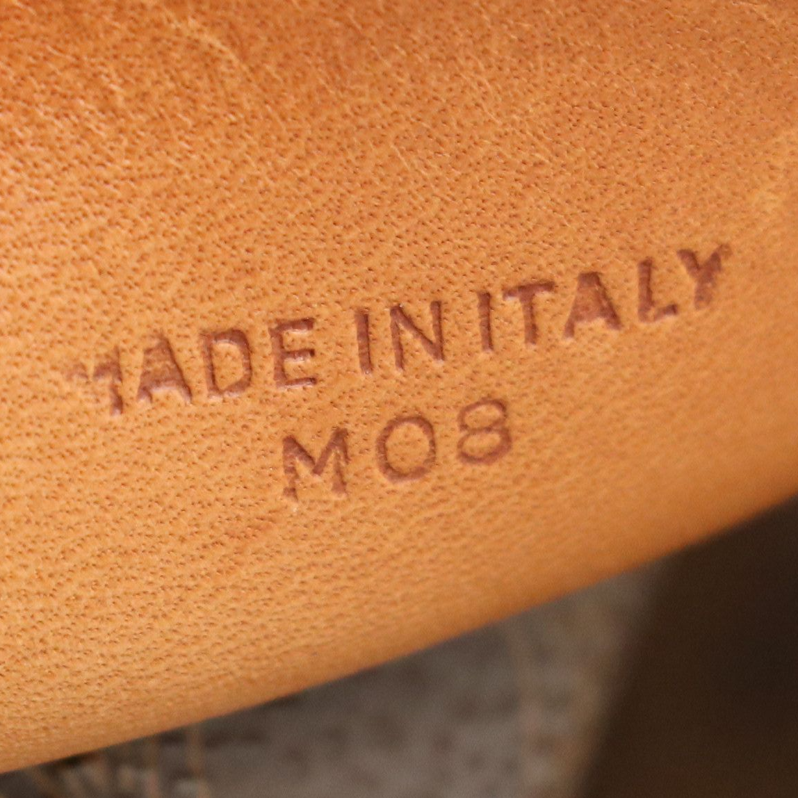 Celine Large Travel Duffle in Macadam Canvas and Leather