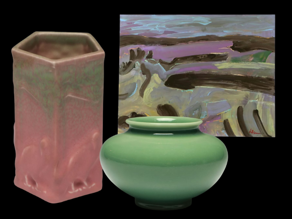 The Modernist Eye: Harry Hilson Paintings, Art Pottery & Bohemian Finds