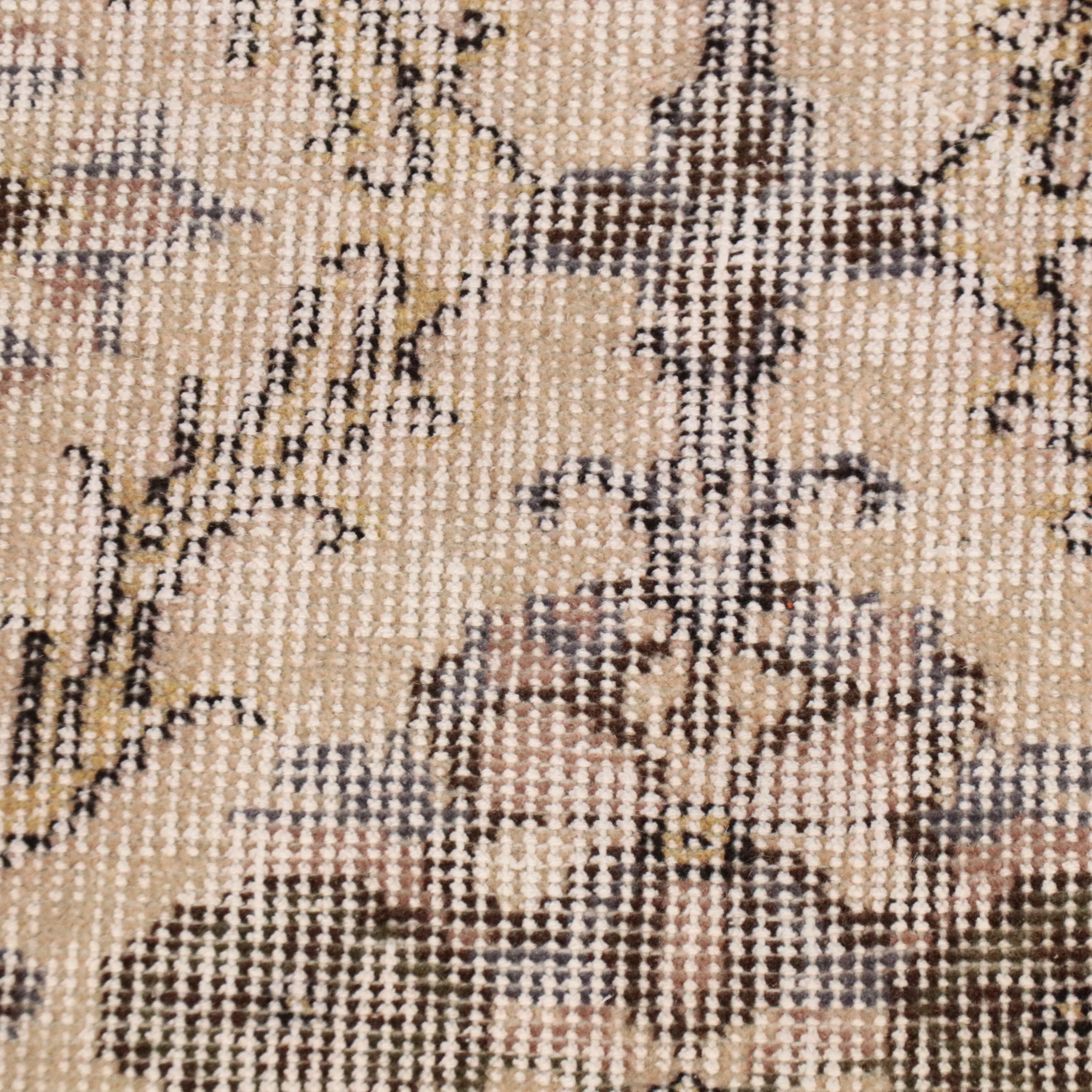 4' x 6'8 Hand-Knotted Persian Floral Style Area Rug