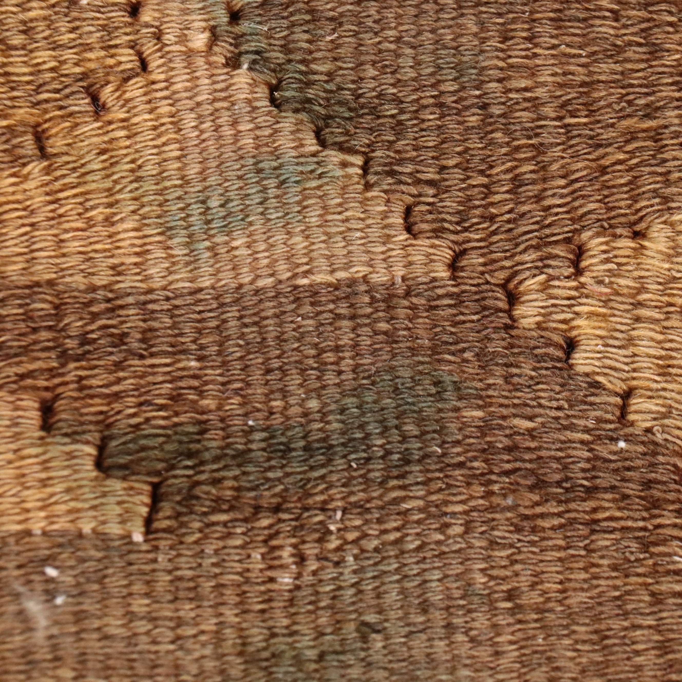 3'3 x 6'11 Handwoven Turkish Bergama Kilim Area Rug