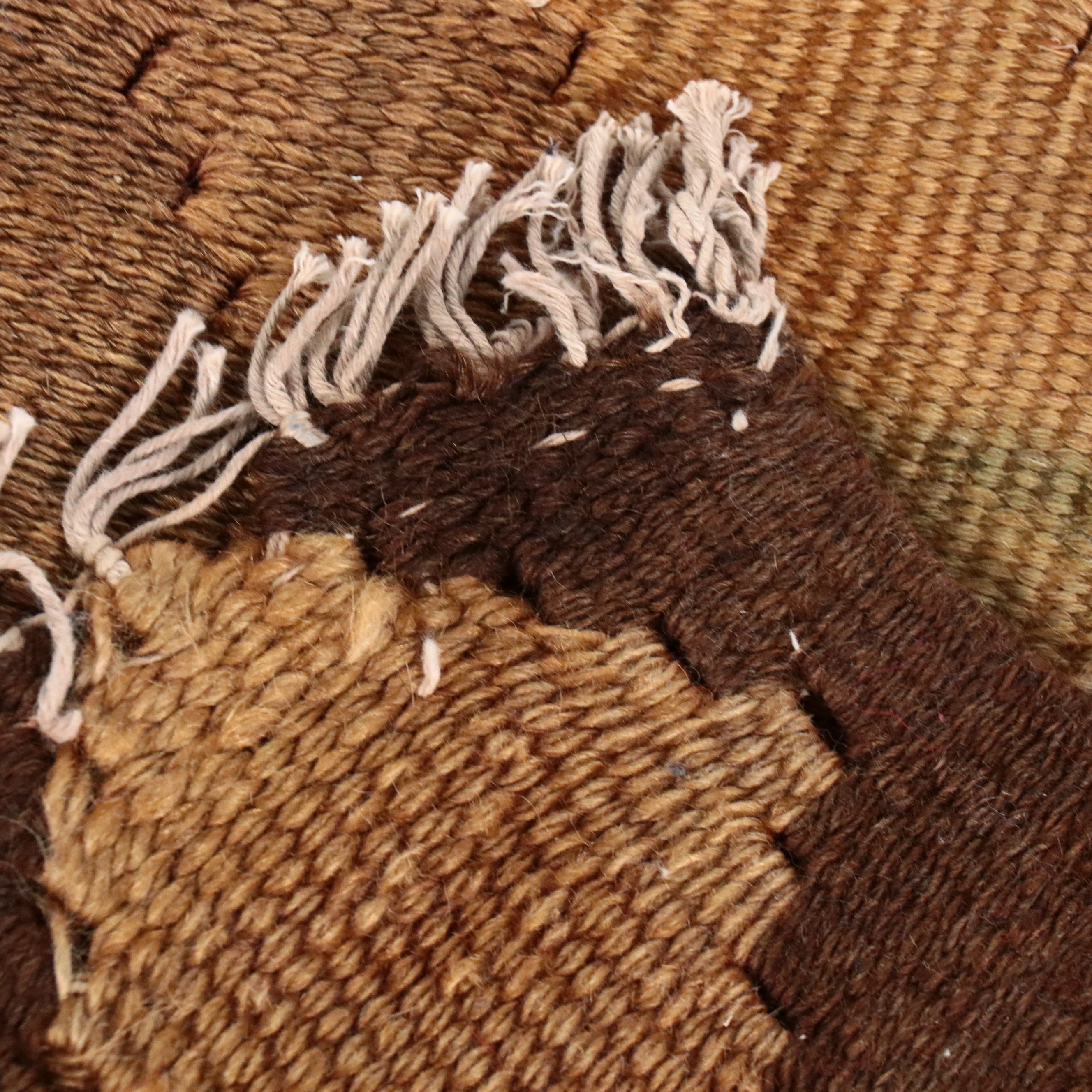 3'3 x 6'11 Handwoven Turkish Bergama Kilim Area Rug